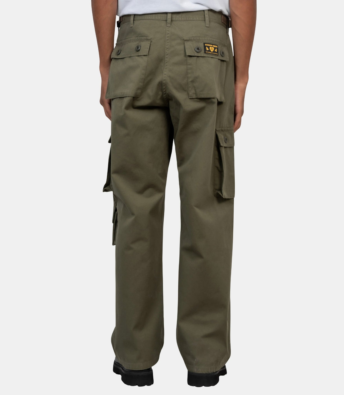 Pantalon cargo-HM32PT007-OLIVE DRAB-M-Human made