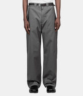 Pantalon centipede buckle - YBMW044FA41-GRY0001-S - Roa