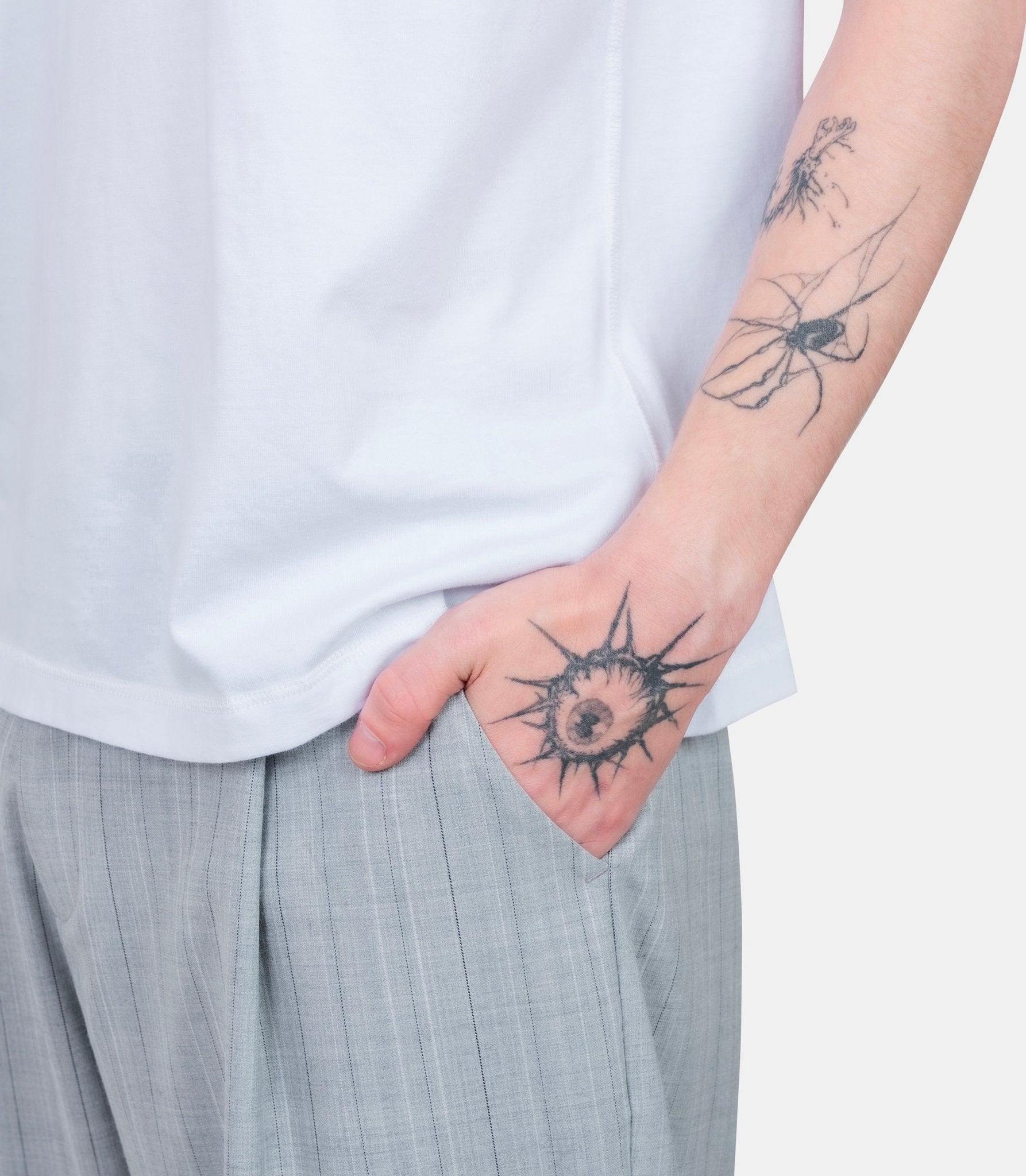 Pantalon clear - LIGHTGREYSTRIPE-PANTS-S - Vous décidez