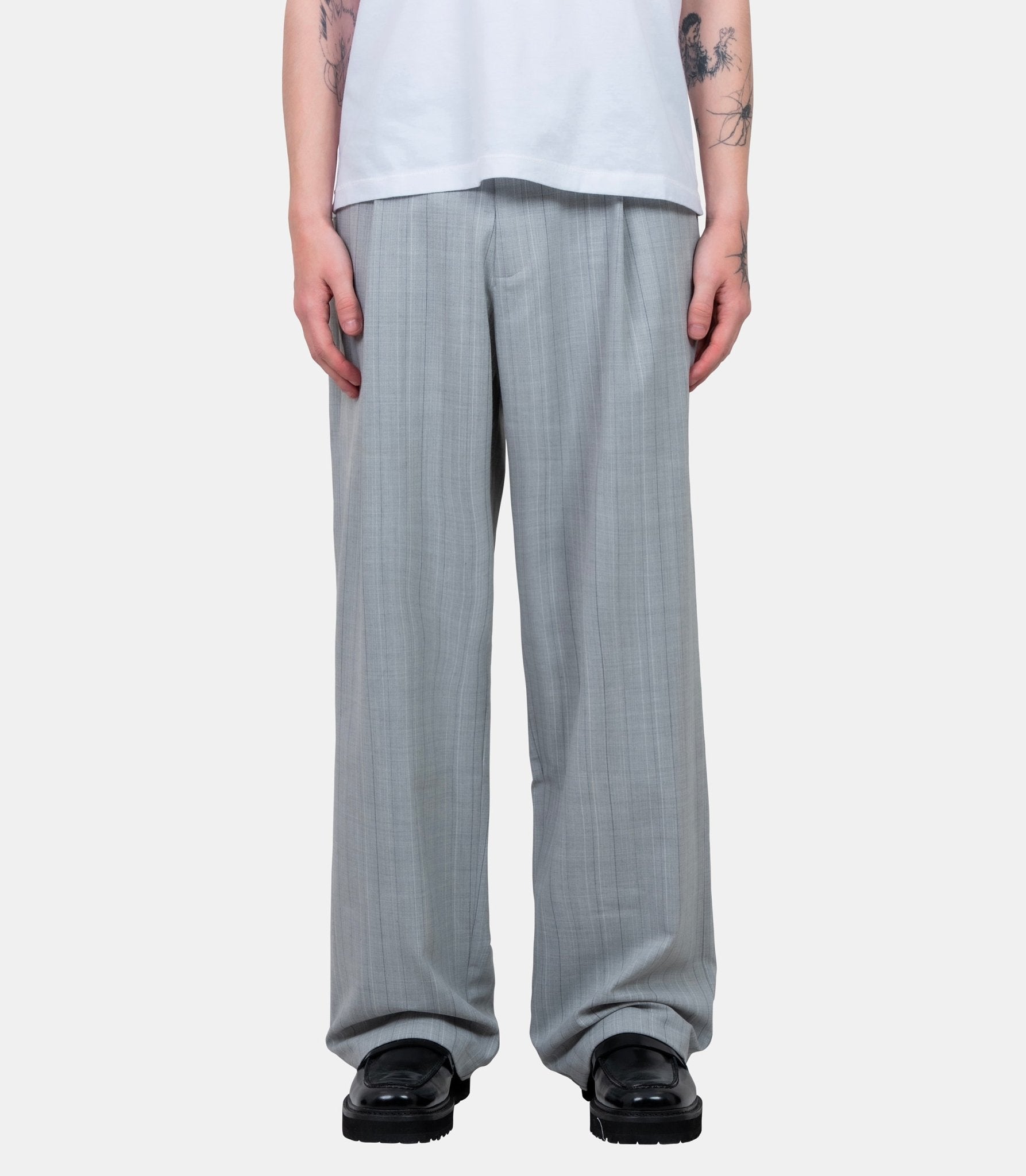 Pantalon clear - LIGHTGREYSTRIPE-PANTS-S - Vous décidez