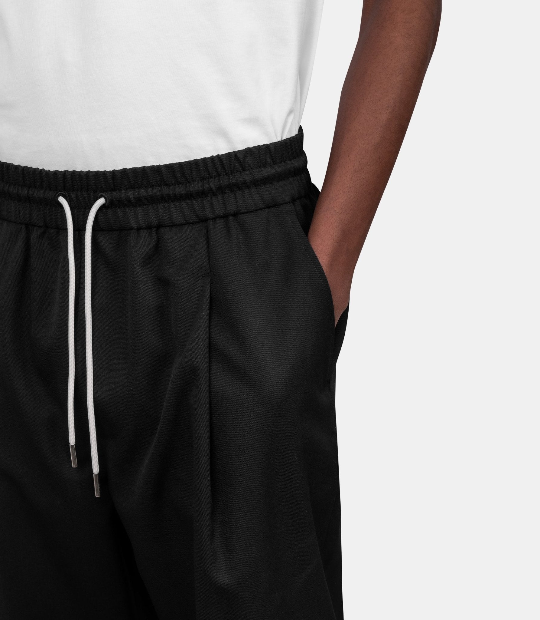 Pantalon cropped - PERM-BP167-PL127-BL-XS - Drôle de monsieur