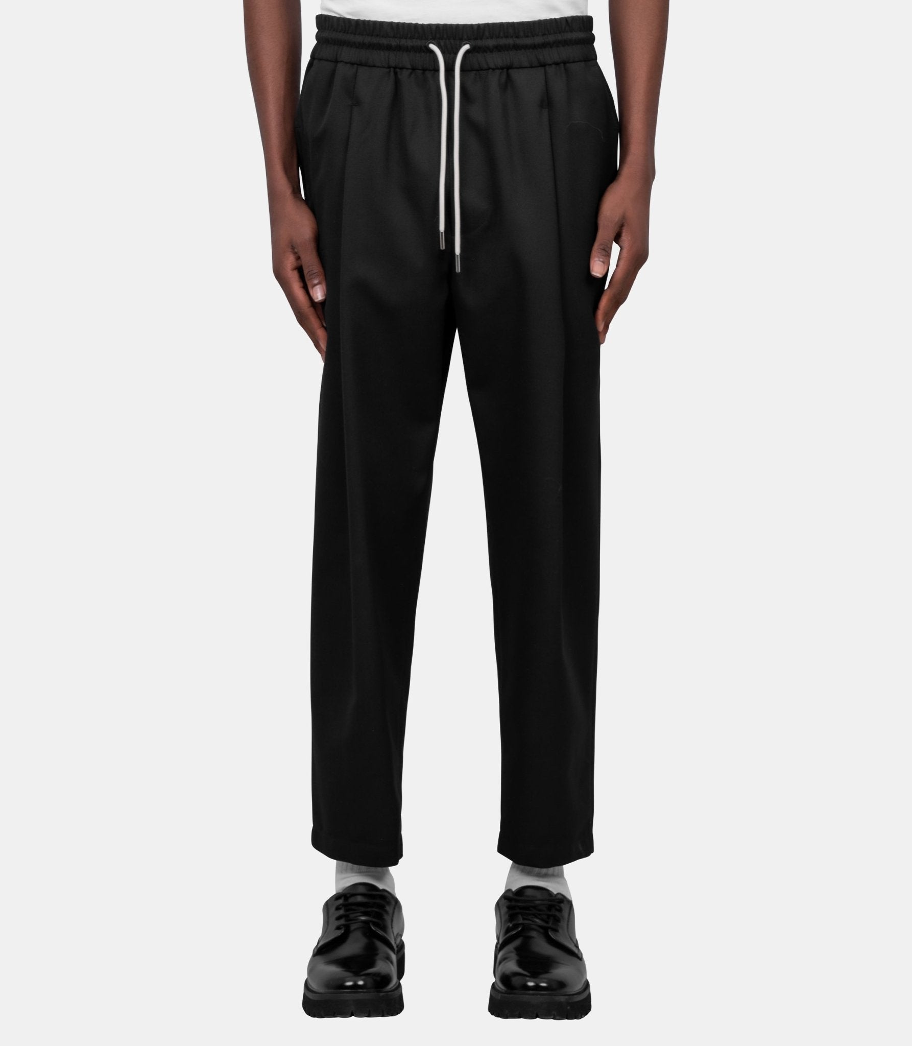 Pantalon cropped - PERM-BP167-PL127-BL-XS - Drôle de monsieur