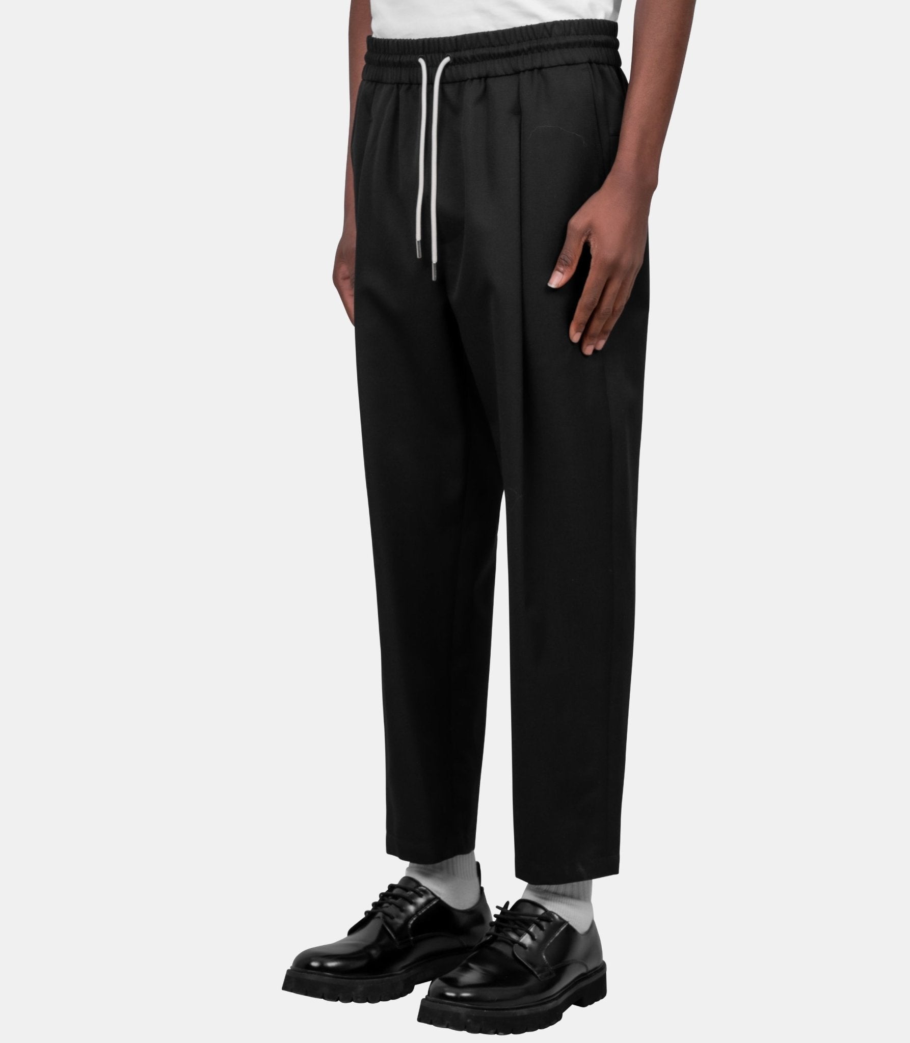 Pantalon cropped - PERM-BP167-PL127-BL-XS - Drôle de monsieur
