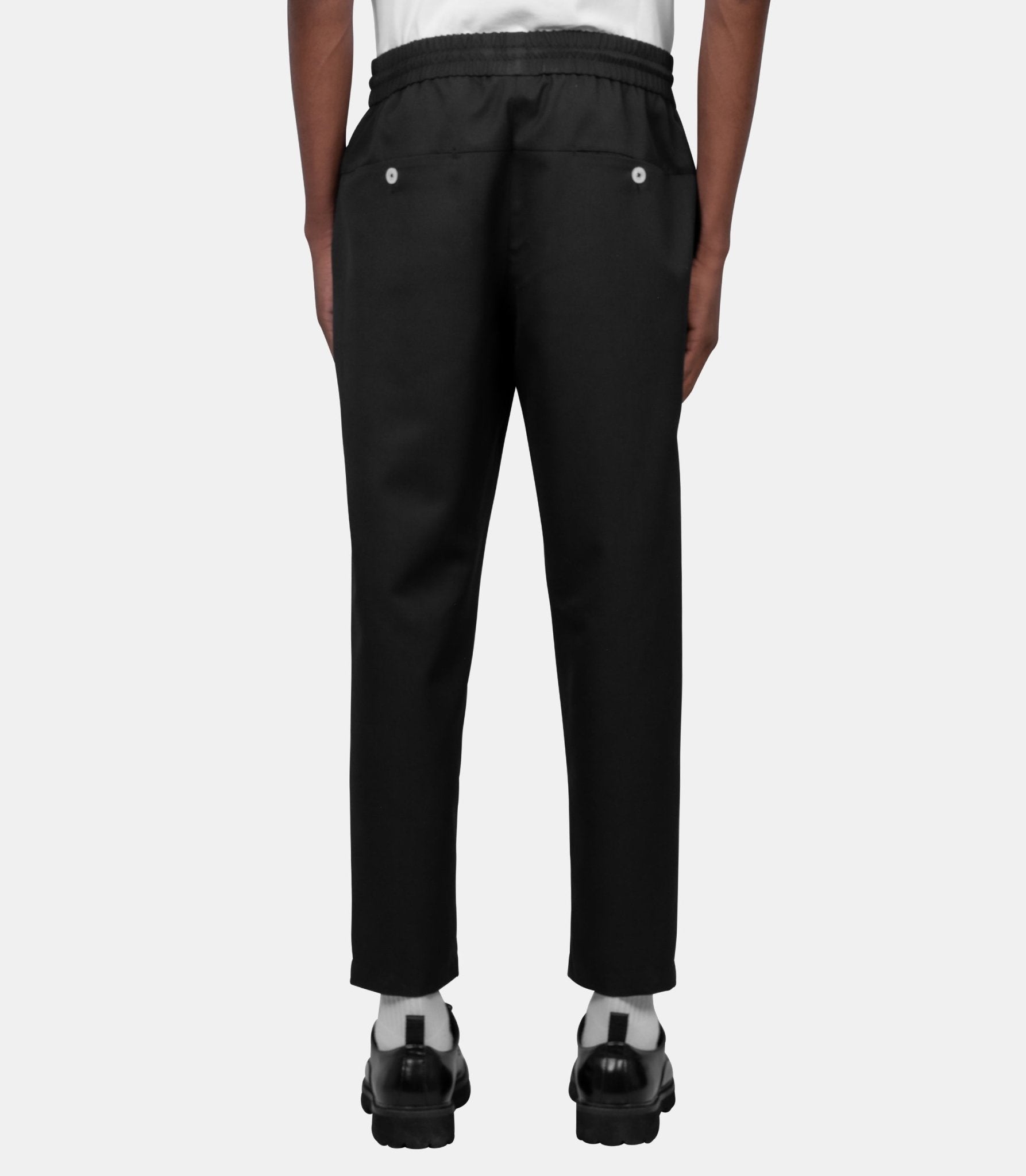 Pantalon cropped - PERM-BP167-PL127-BL-XS - Drôle de monsieur