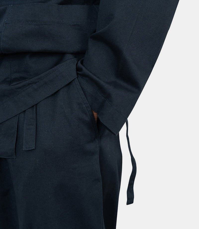 Pantalon de survêtement à plis - 00134 - NAVY - FW24 - 28 - Universal works.