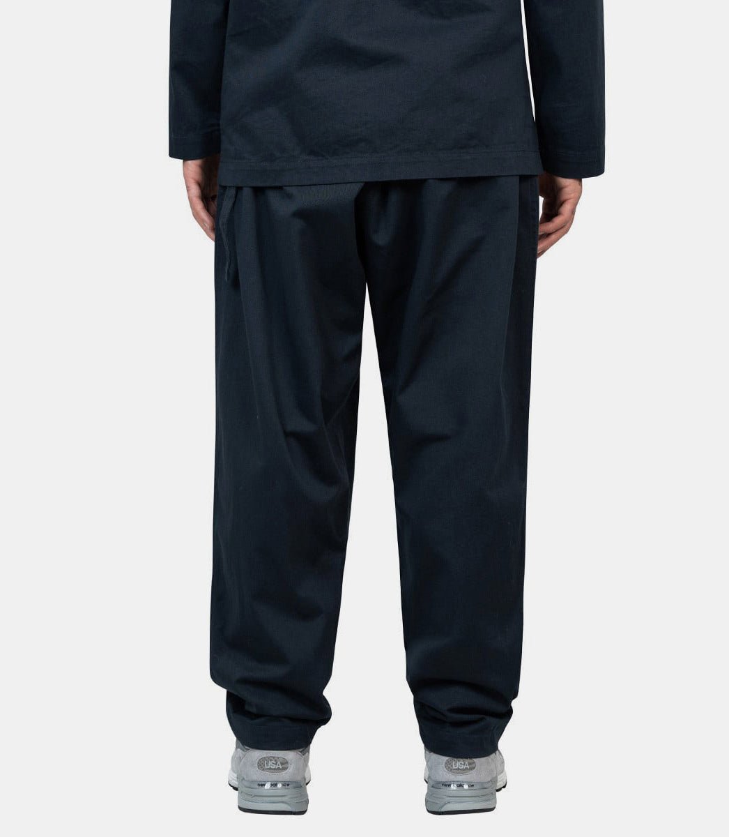 Pantalon de survêtement à plis - 00134 - NAVY - FW24 - 28 - Universal works.