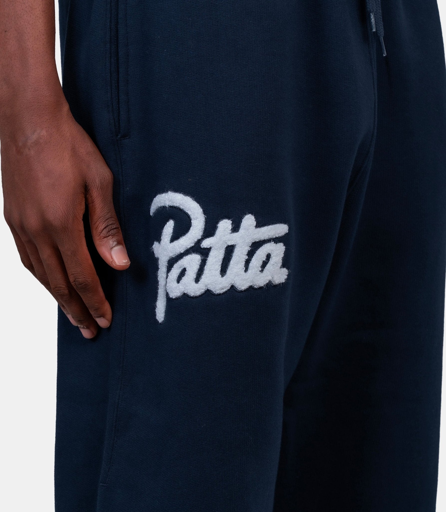 Pantalon de survêtement chenille logo - POC-SS26-2050-338-0025-185-XS - Patta