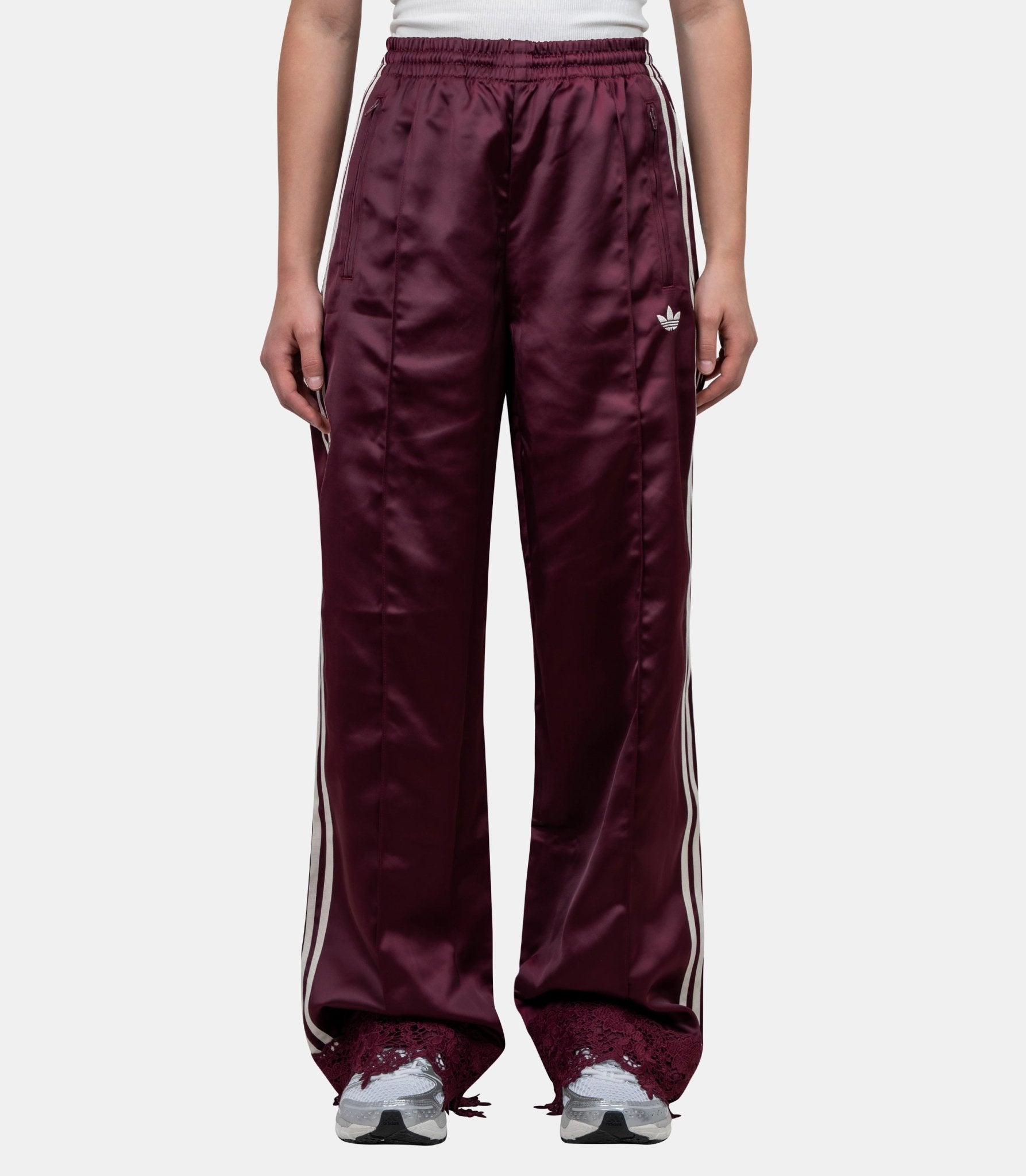 Pantalon de survêtement firebird dentelle - LD1807-MAROON-XS - Adidas