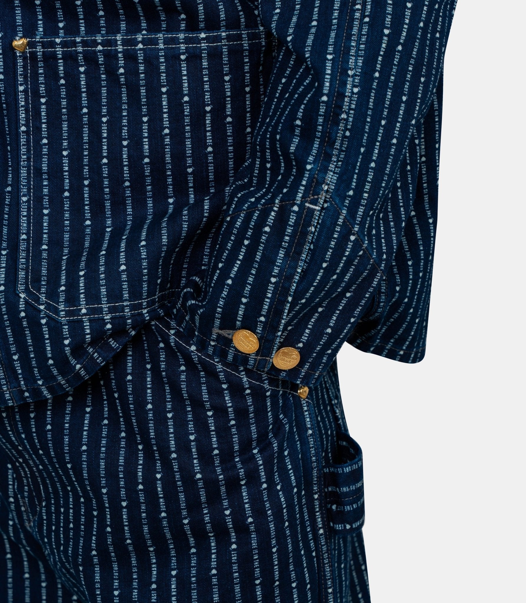 Pantalon de travail en jean wabash - HM29PT005 - M - Human made
