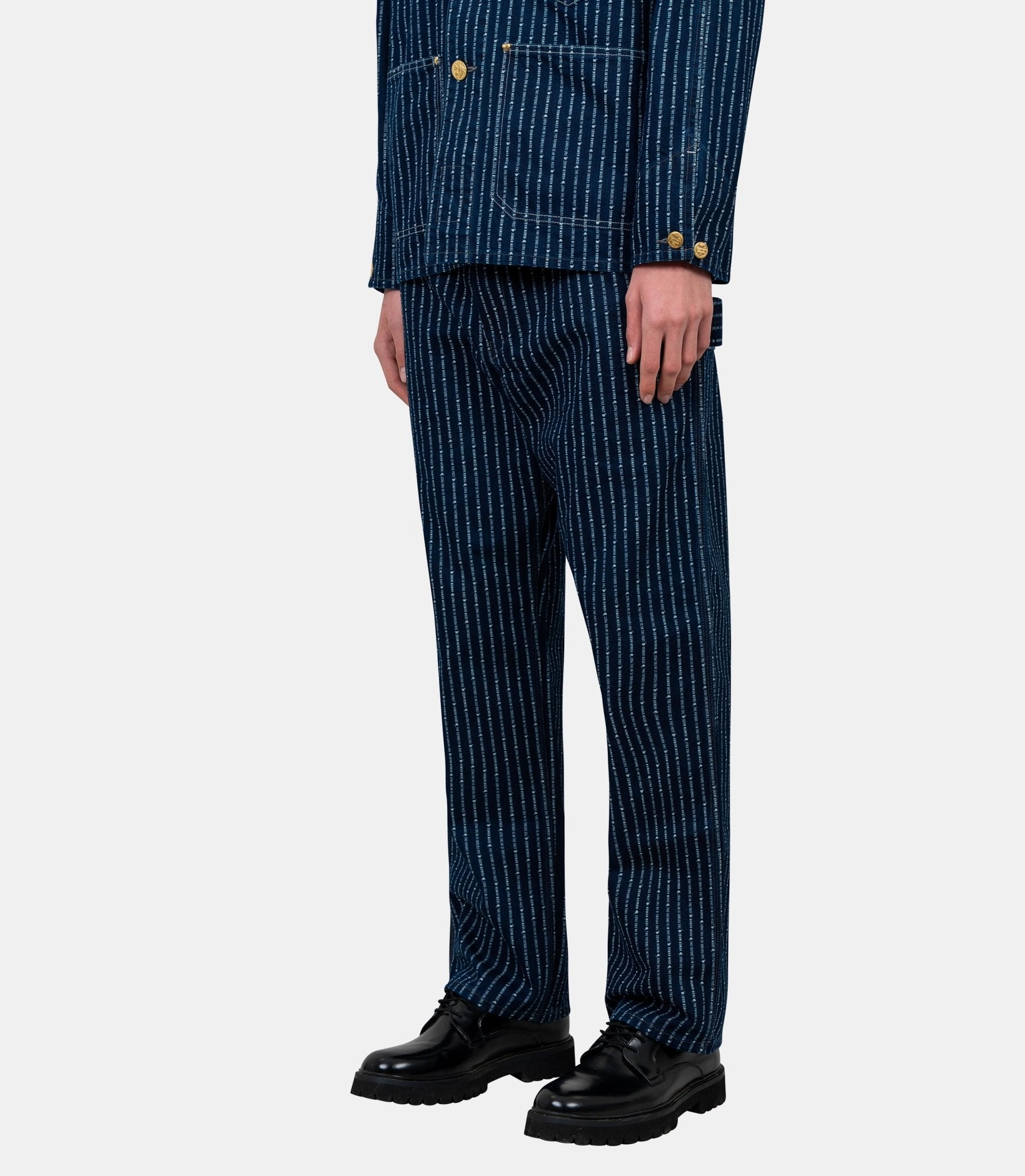 Pantalon de travail en jean wabash - HM29PT005 - M - Human made