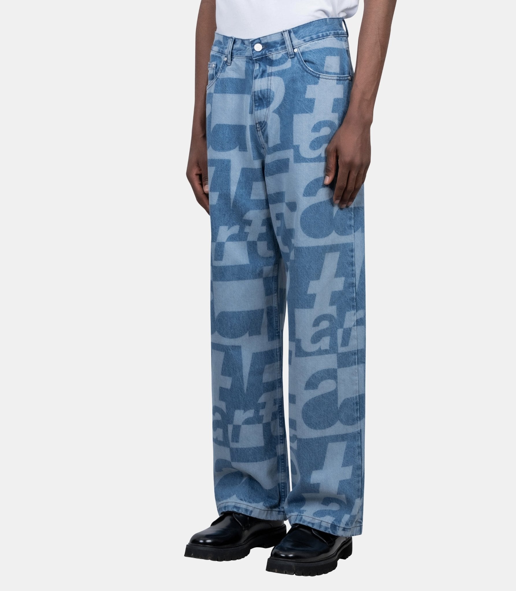 Pantalon denim allover - SS26-229P-28 - Arte