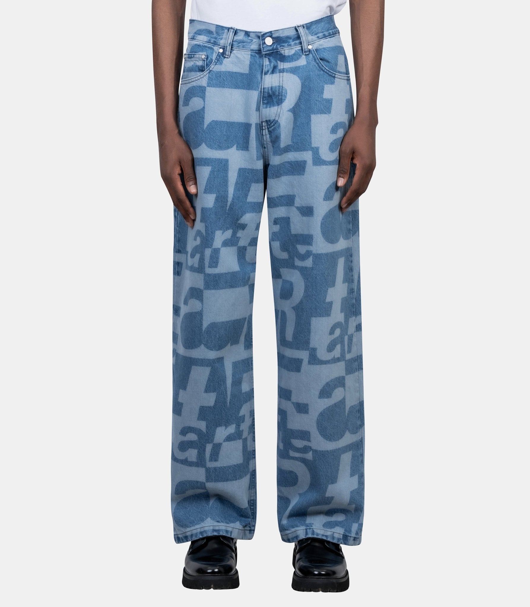 Pantalon denim allover - SS26-229P-28 - Arte