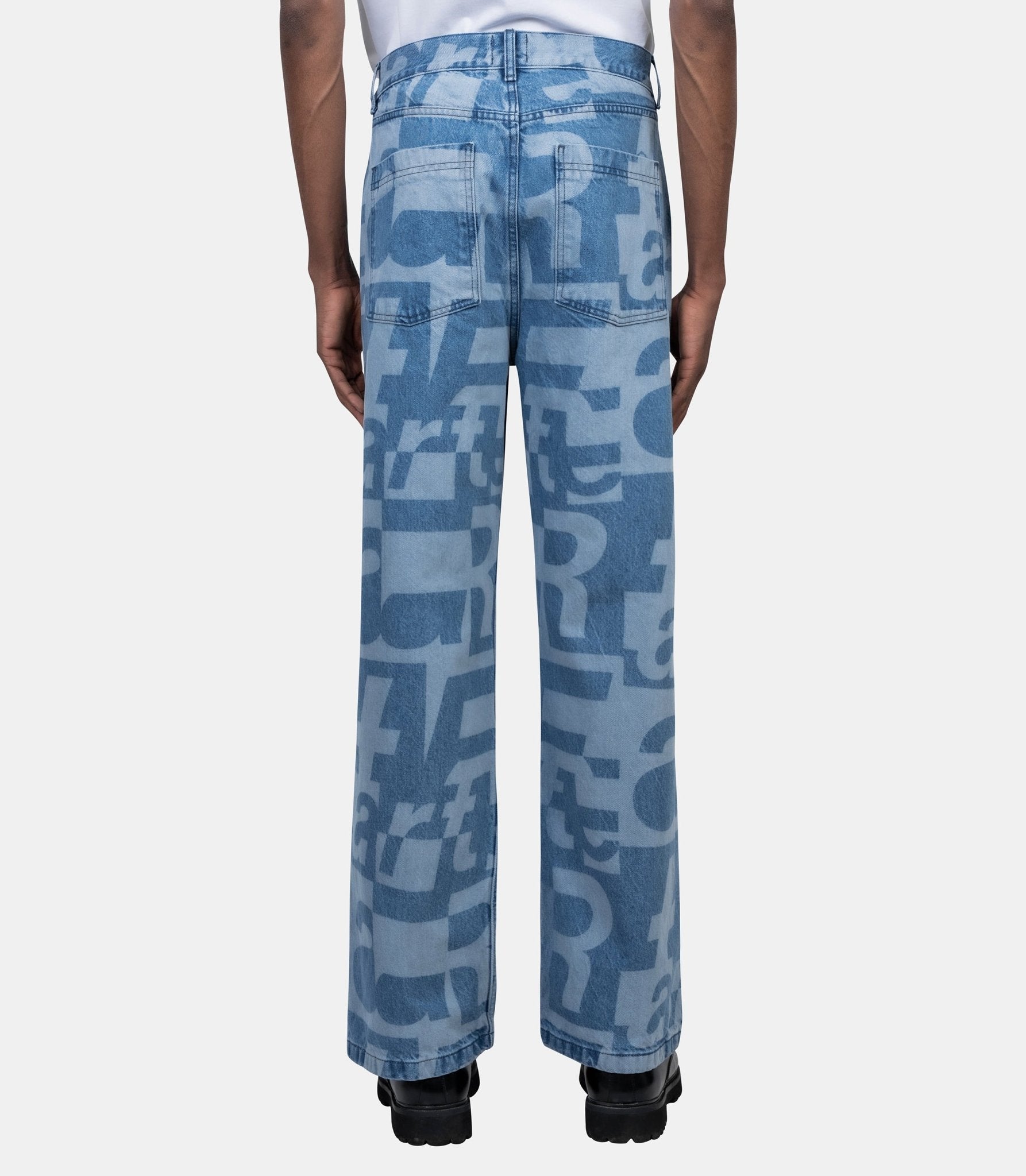 Pantalon denim allover - SS26-229P-28 - Arte