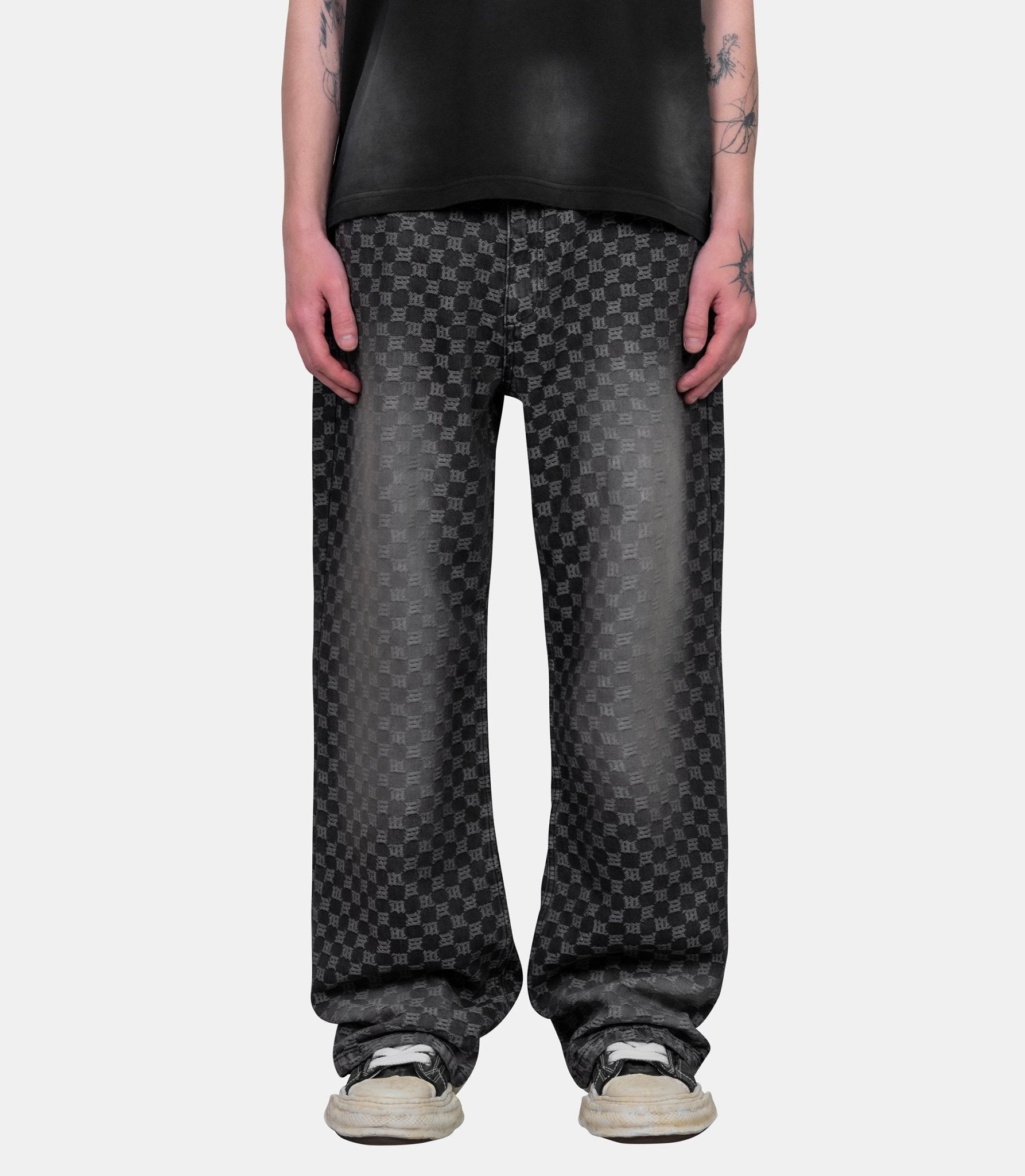 Pantalon denim austin monogram - 251M303-30 - Misbhv