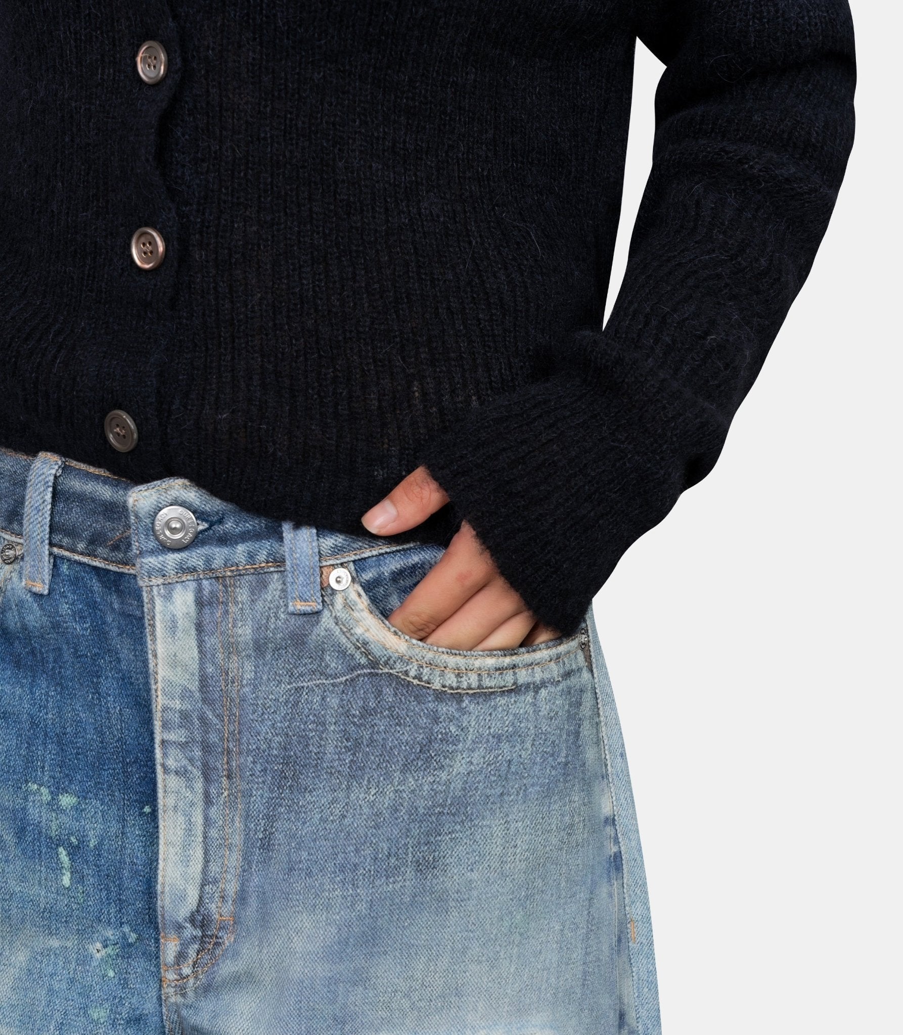 Pantalon denim full cut - W4205TDD - 34 - Our legacy