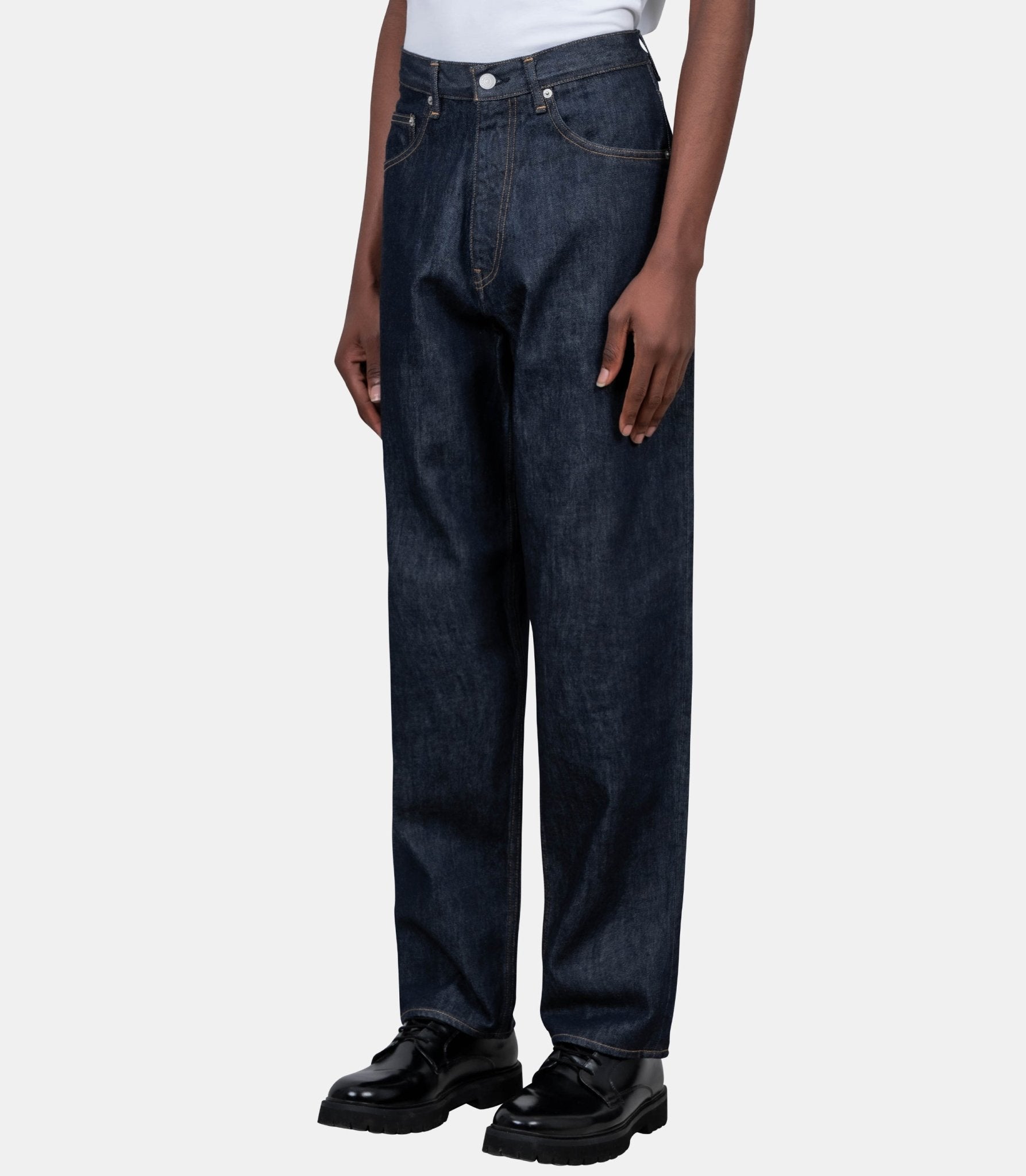 Pantalon denim hard twist - A00P03DM -30 - Auralee