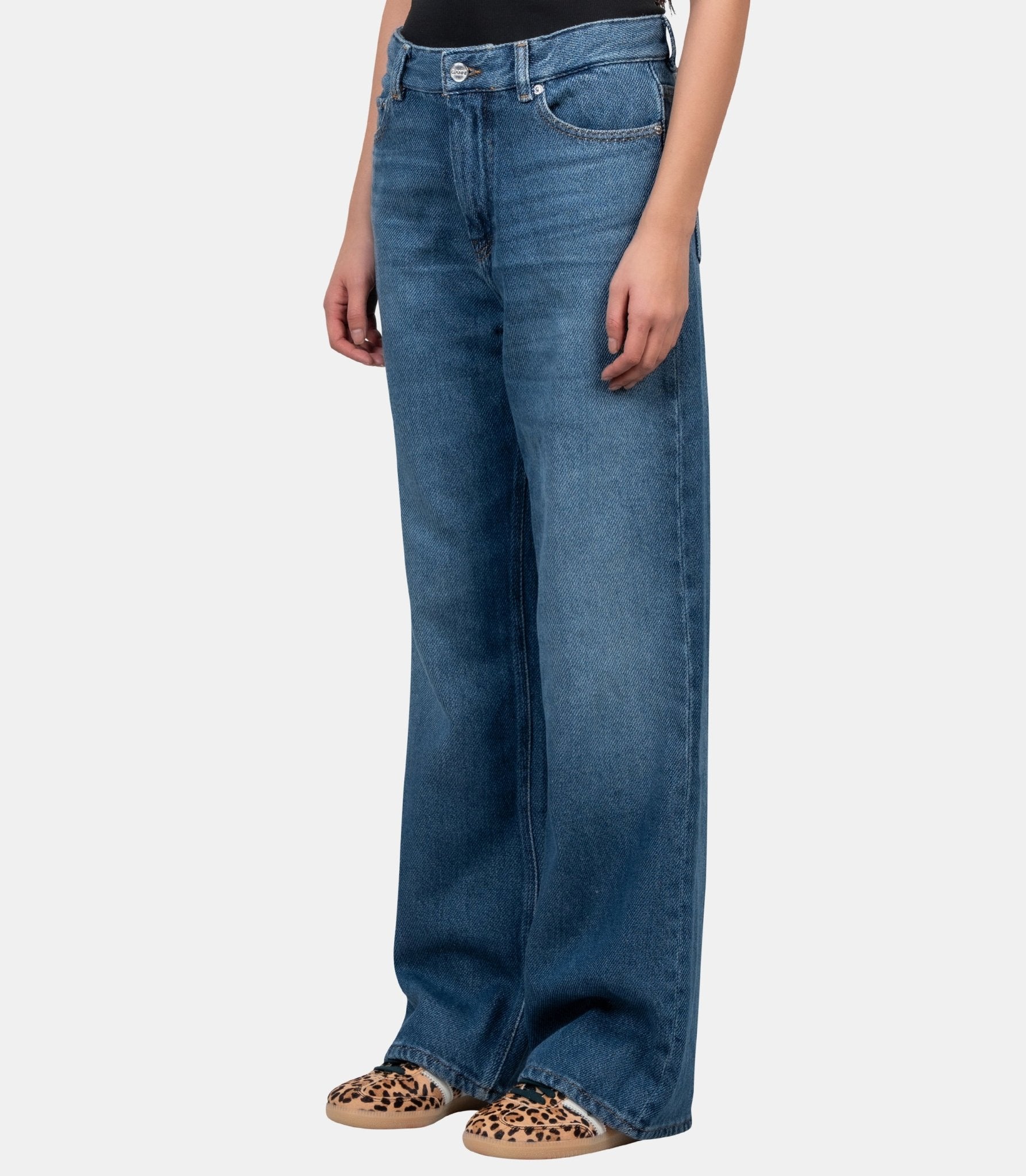 Pantalon denim izey - A1100044-569-24 - Ganni