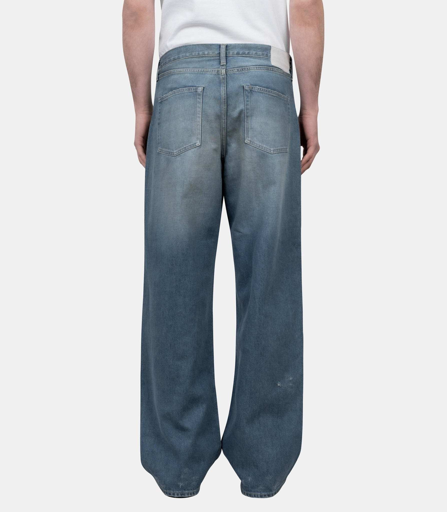 Pantalon denim large - ST.1391-INDIGO-S - Ssstein