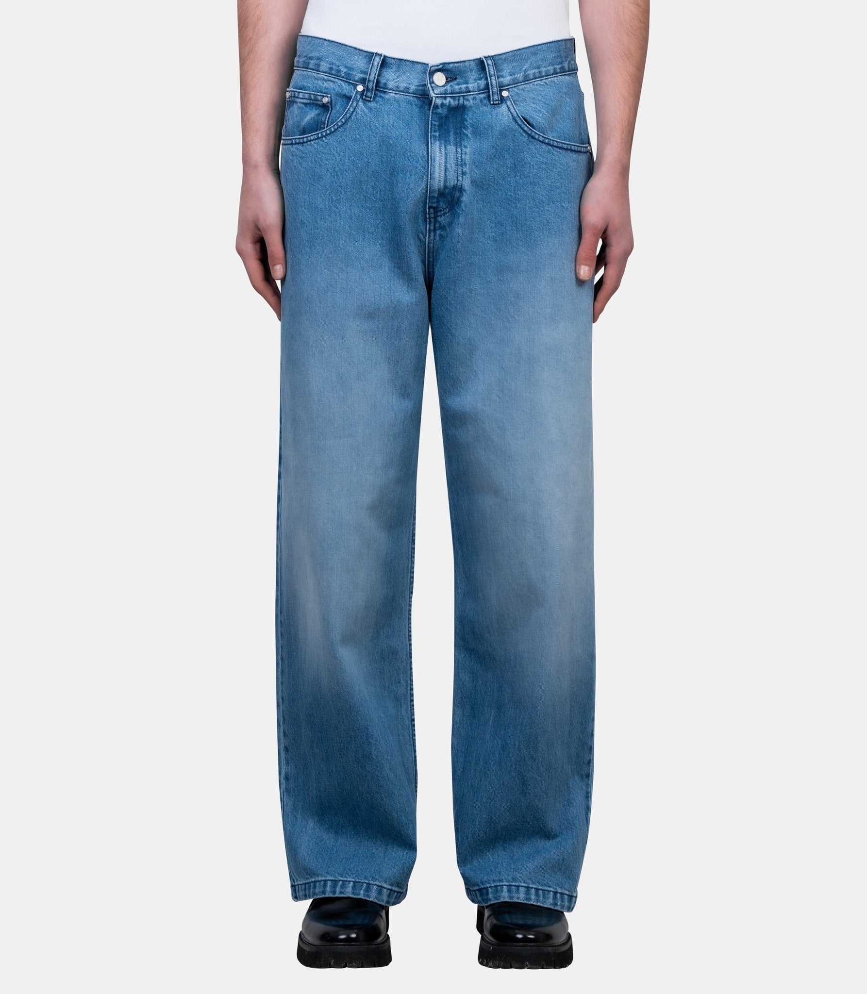 Pantalon denim logo circle - SS26-171P-28 - Arte