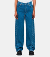 Pantalon denim moon baggy - WPA169ACDEN0002 - CDEN0002 - 36 - Marine serre
