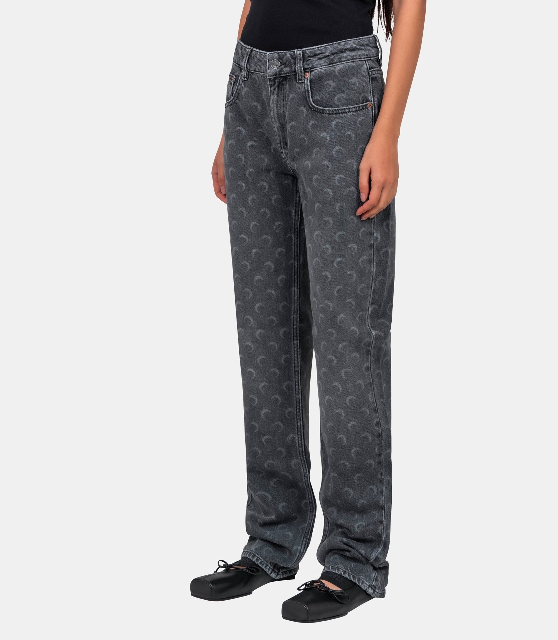 Pantalon denim moon droit - WPA128BCDEN0006-CDEN0006-36 - Marine serre