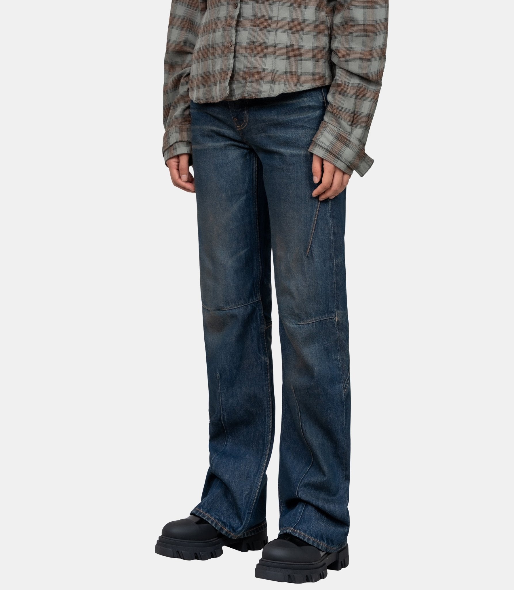 Pantalon denim moto cut - W4255MS - 25 - Our legacy