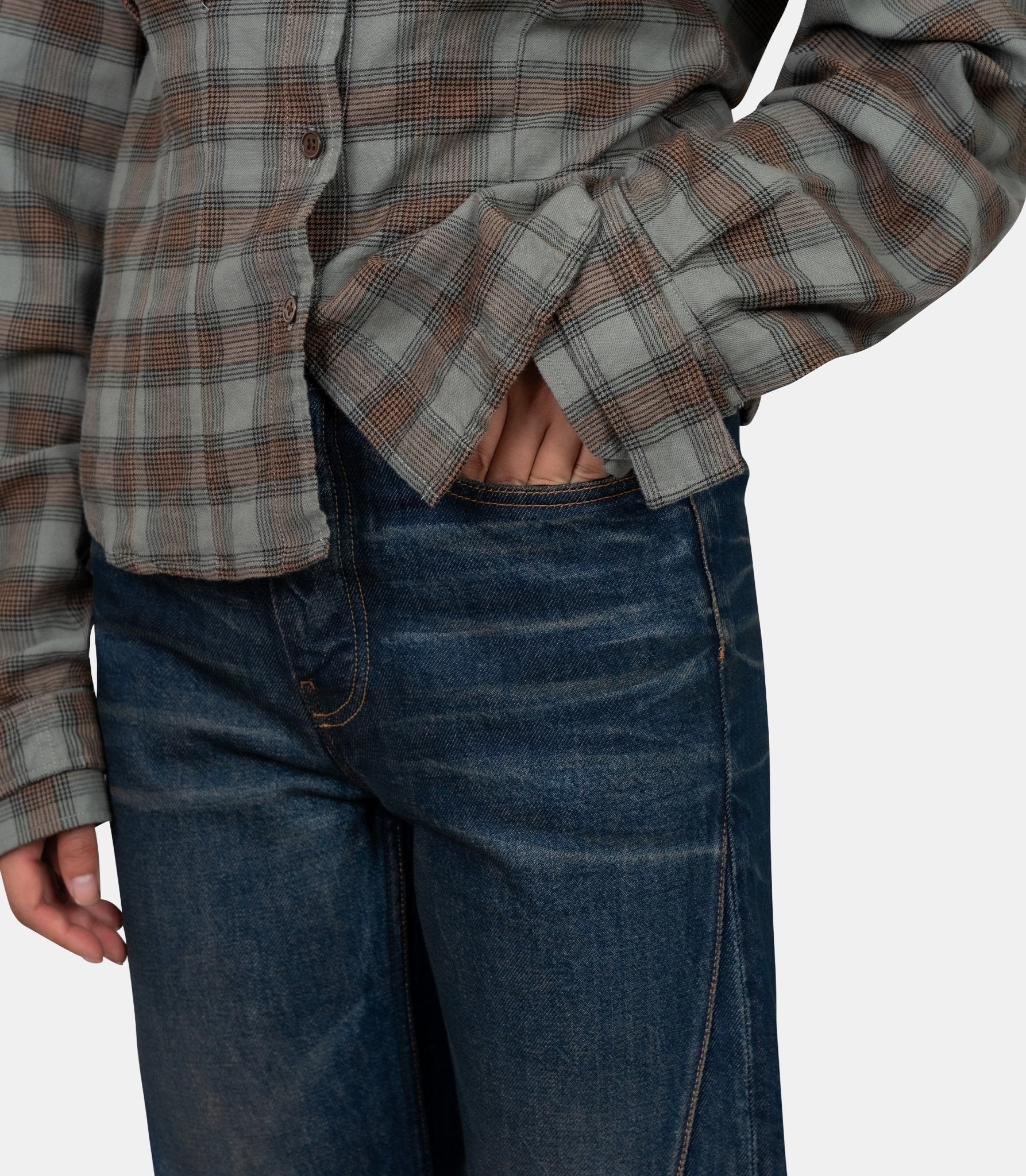 Pantalon denim moto cut - W4255MS - 25 - Our legacy