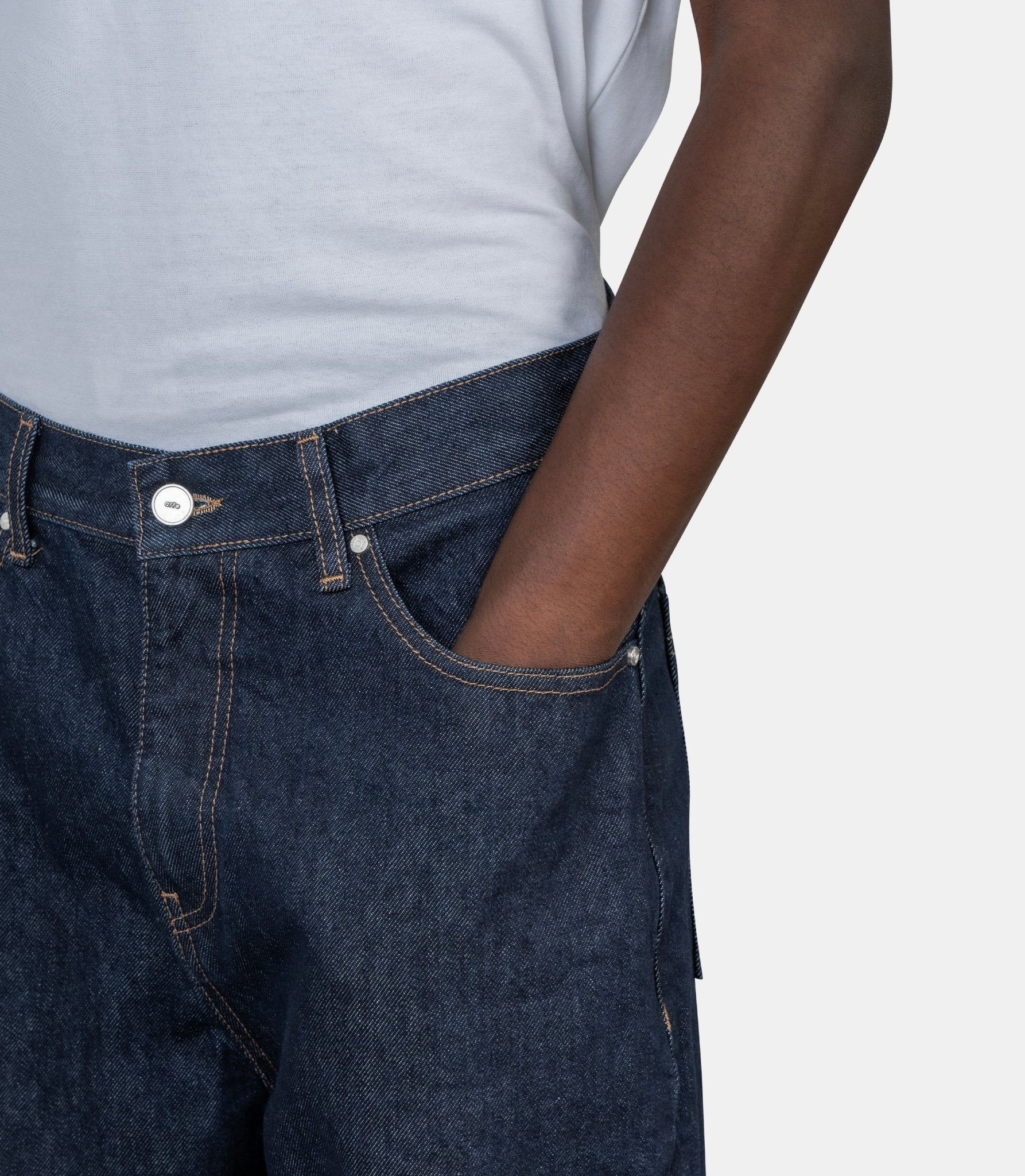 Pantalon denim receipt back-AW26-035P-490-28-Arte