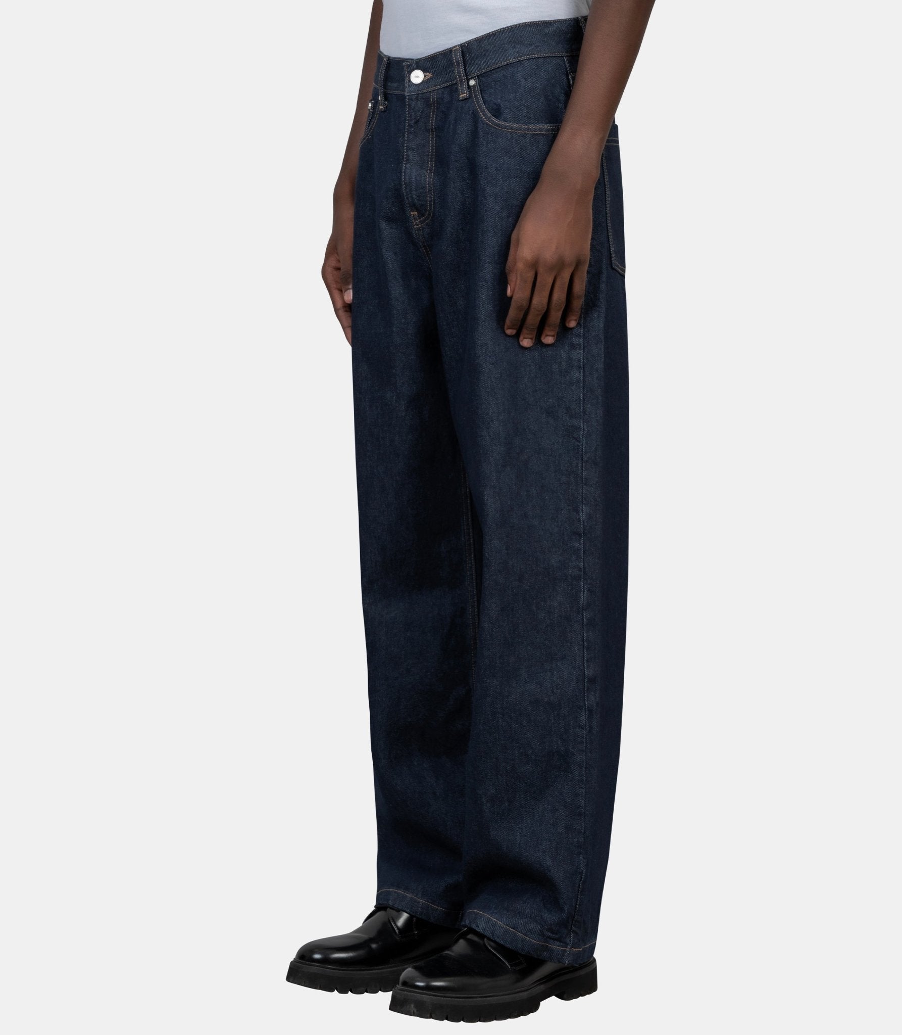 Pantalon denim receipt back-AW26-035P-490-28-Arte