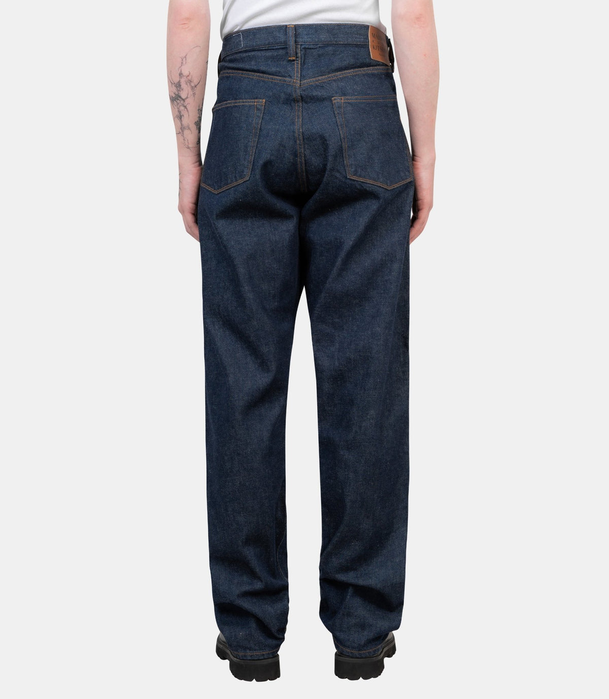 Pantalon denim selvedge x kuro-990014-0603-30-Maison kitsuné