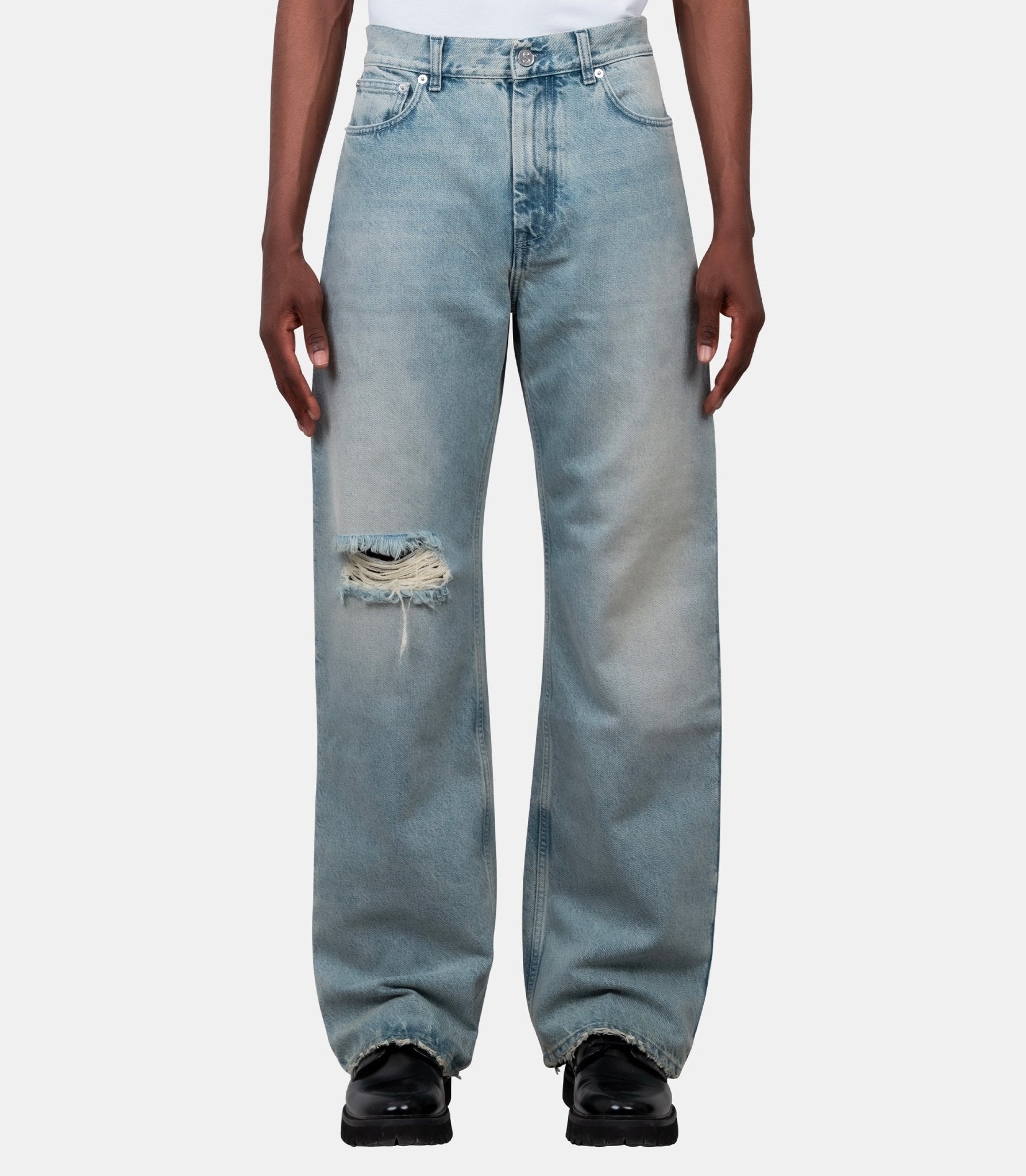 Pantalon denim swirl - PRESS26SWIRLIND-30 - Séfr