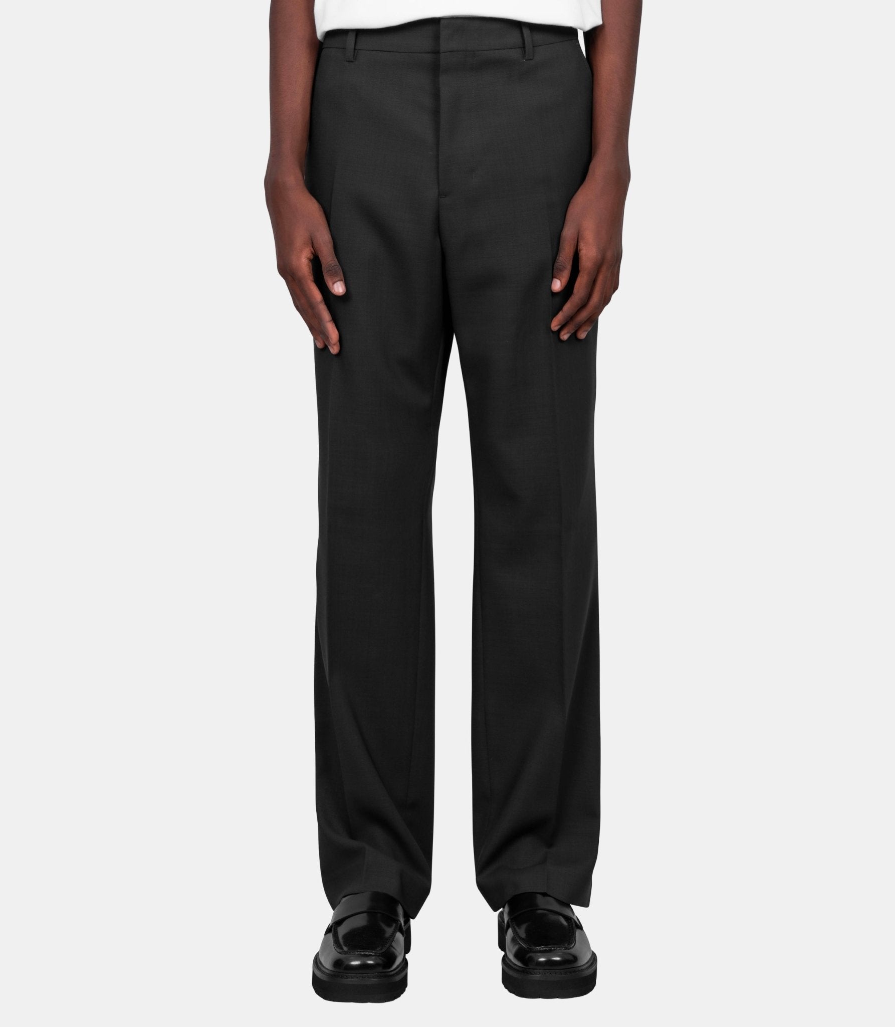 Pantalon droit - HTR506.WV0066.020 - 38 - Ami paris