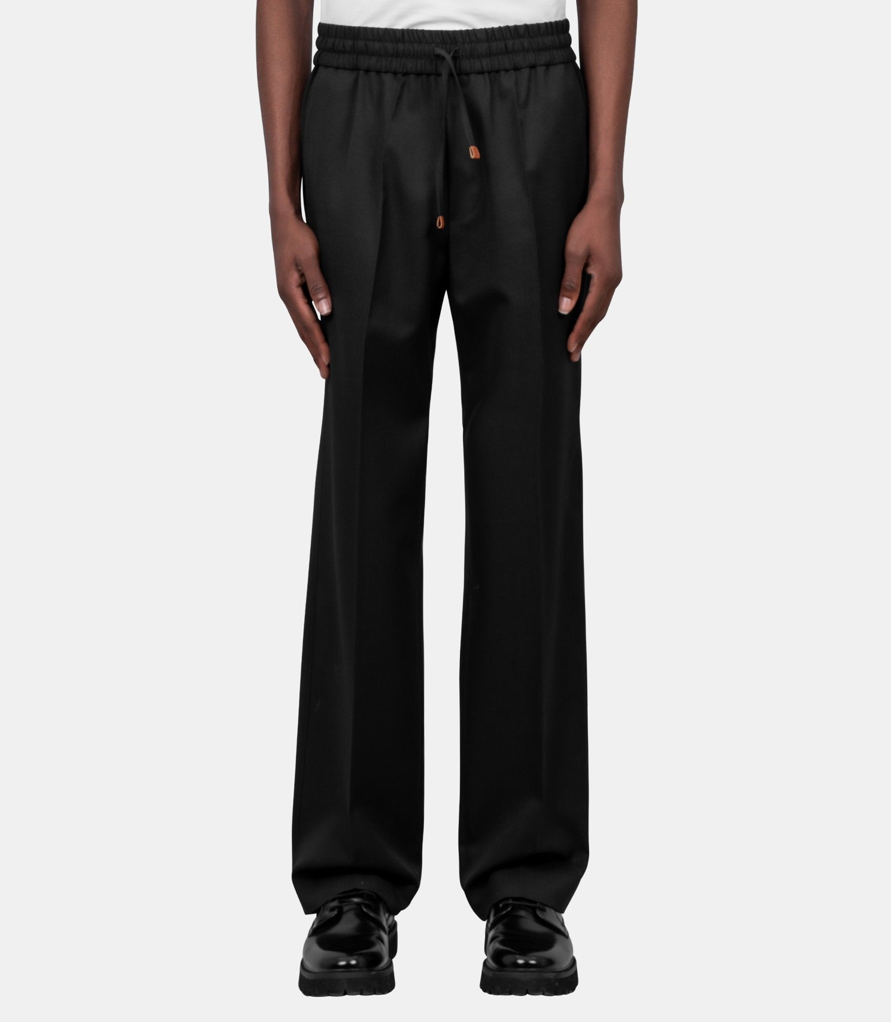 Pantalon droit laine - J-BP191-PL127-BL-XS - Drôle de monsieur