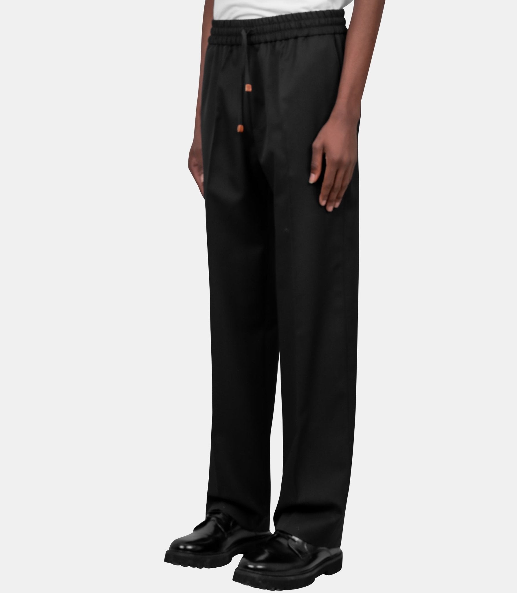 Pantalon droit laine - J-BP191-PL127-BL-XS - Drôle de monsieur