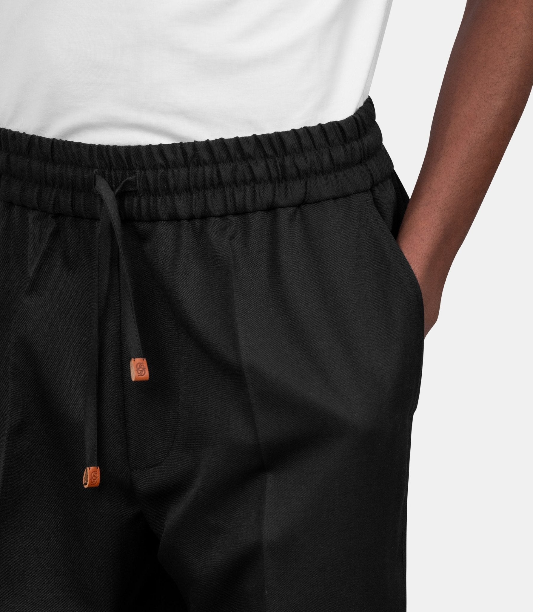 Pantalon droit laine - J-BP191-PL127-BL-XS - Drôle de monsieur