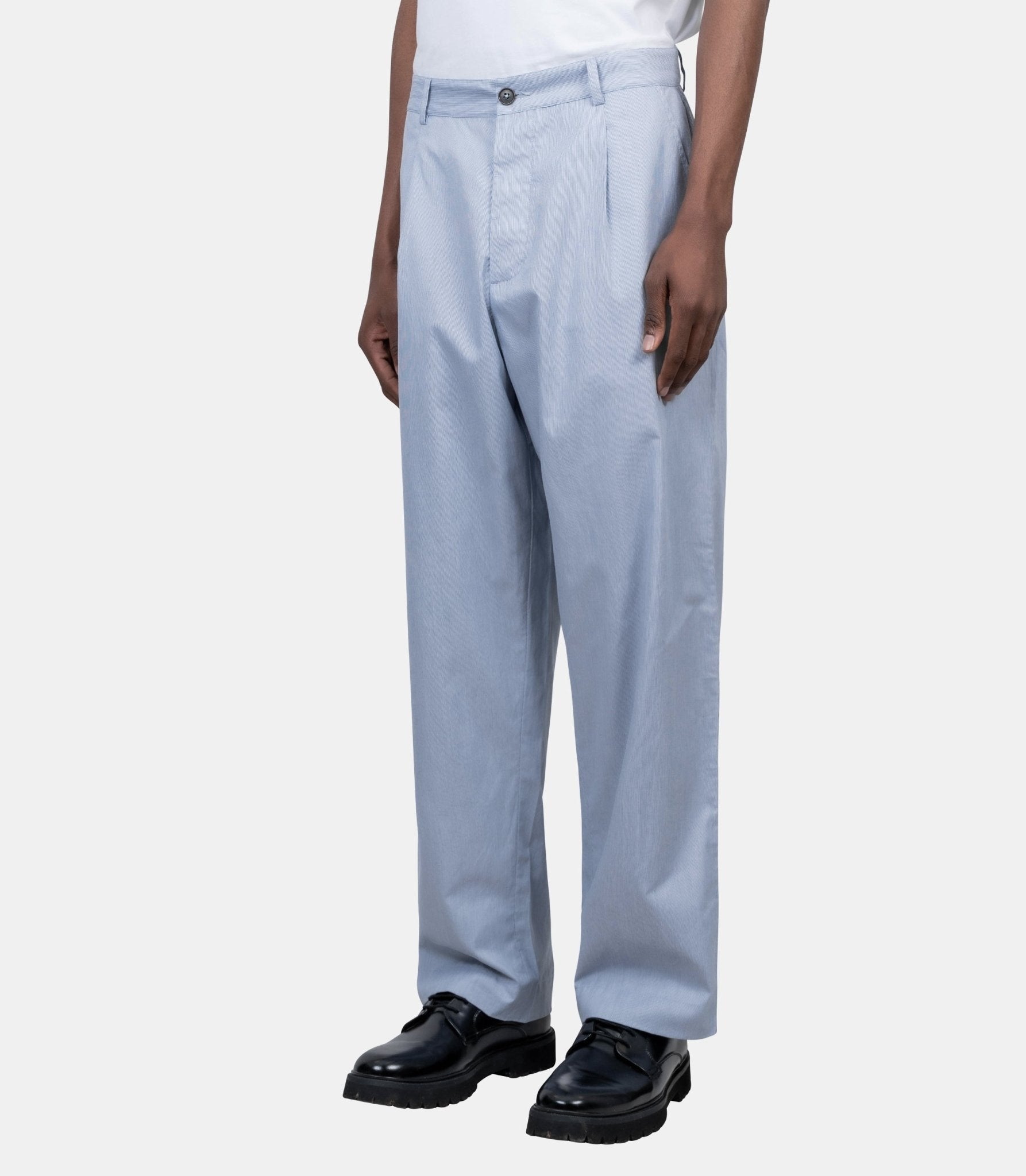 Pantalon duc - 34130-navy-28 - Universal works.