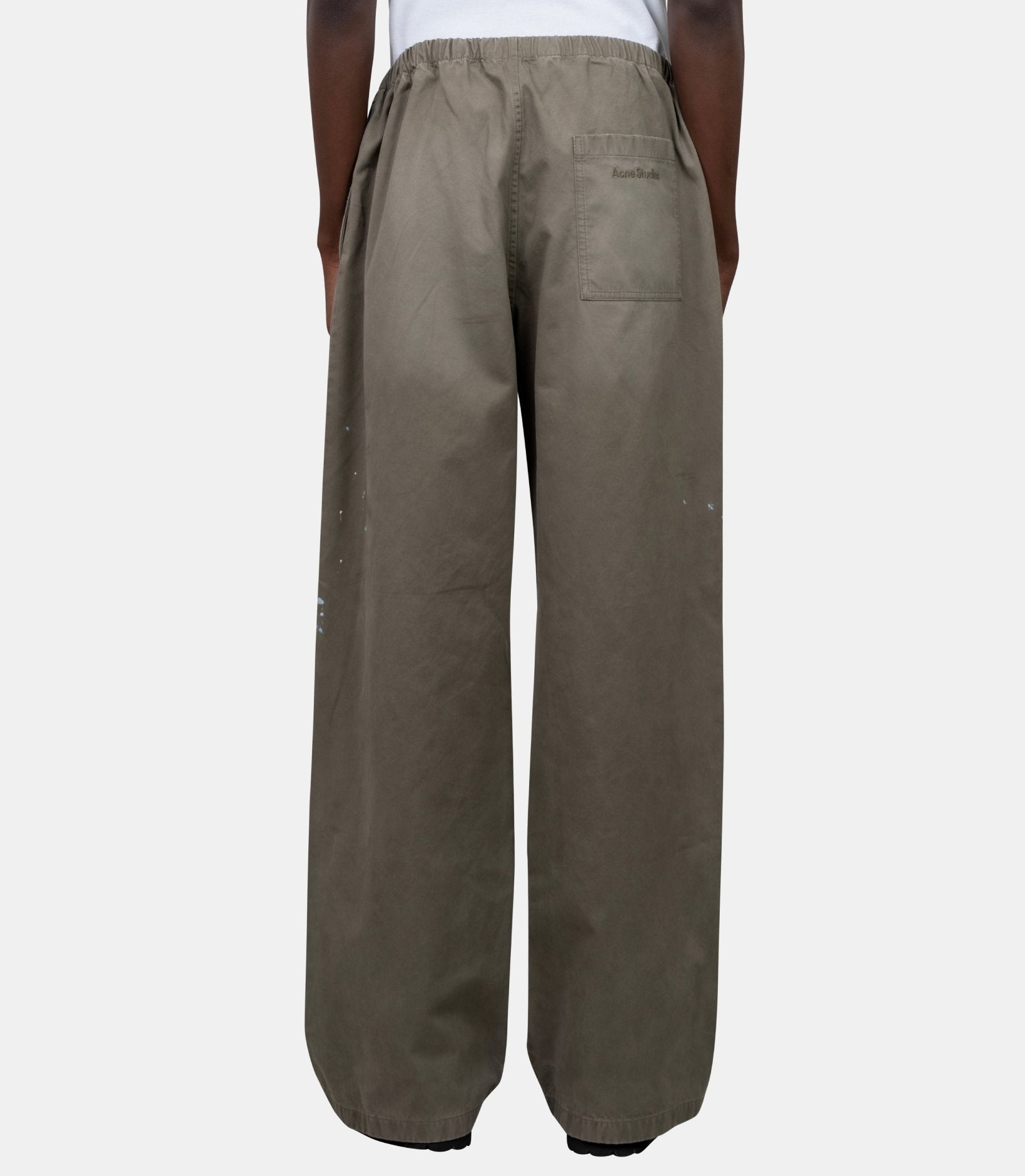 Pantalon en coton délavé-BK0778-ABB-46-Acne studios