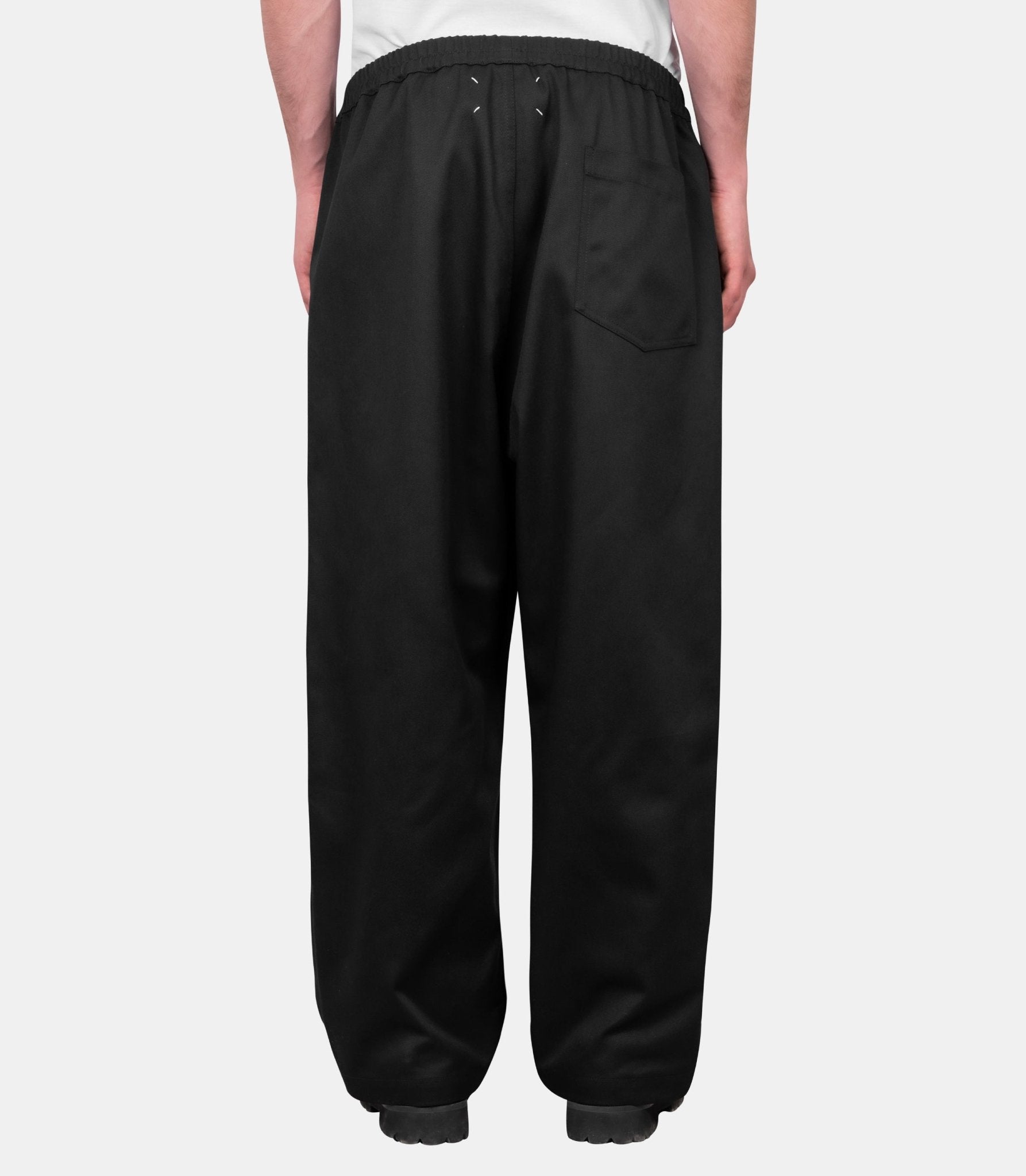 Pantalon en coton dropped rise - S67KA0091-S54042-900-48 - Maison margiela