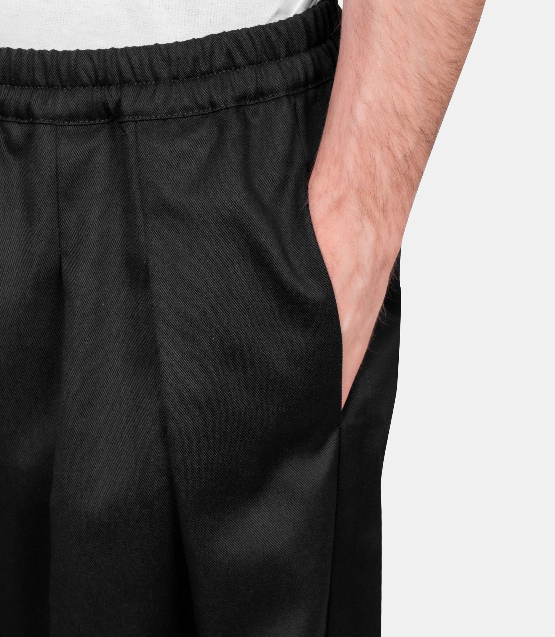 Pantalon en coton dropped rise - S67KA0091-S54042-900-48 - Maison margiela