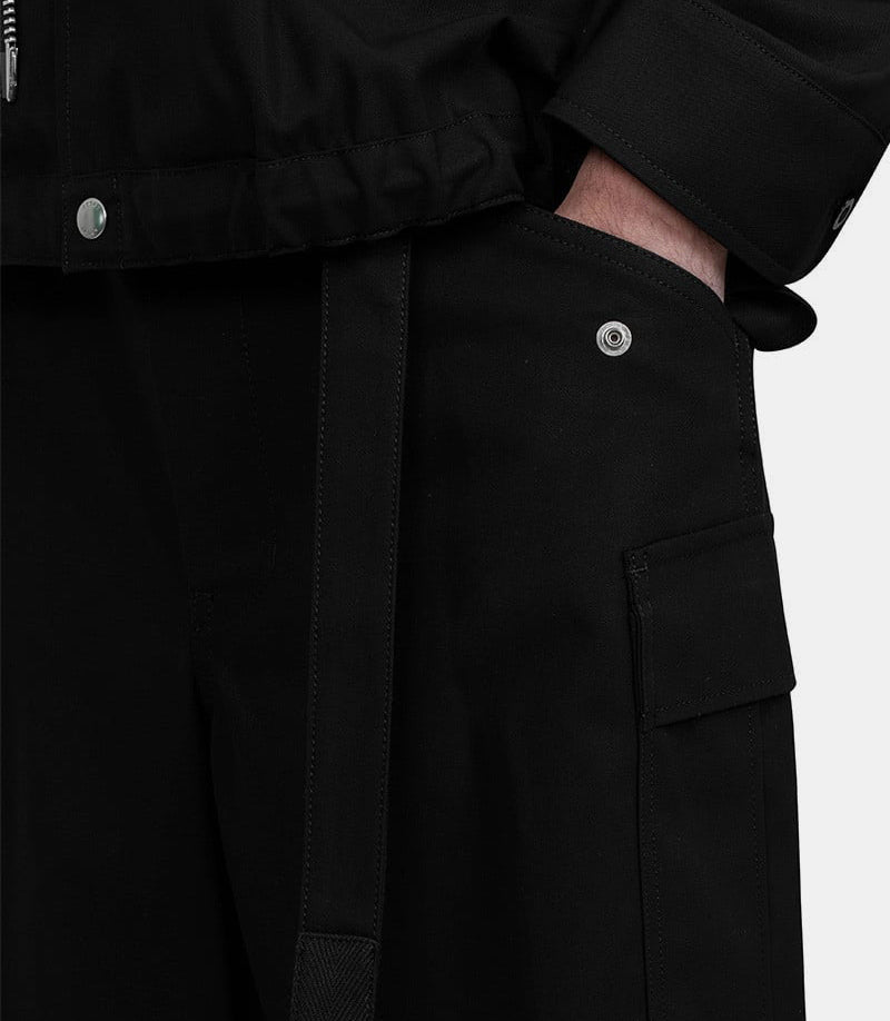 Pantalon en coton sergé - 25 - 03609M - 001 - 2 - Sacai