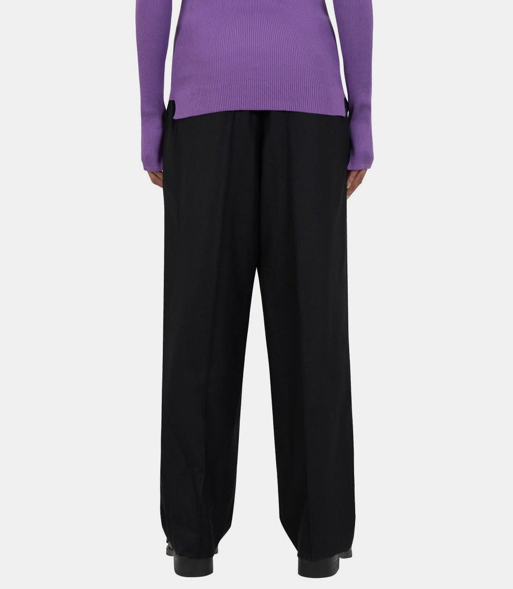 Pantalon en laine légèreA23AP04OS - BLACK - FW23 - 0Auralee