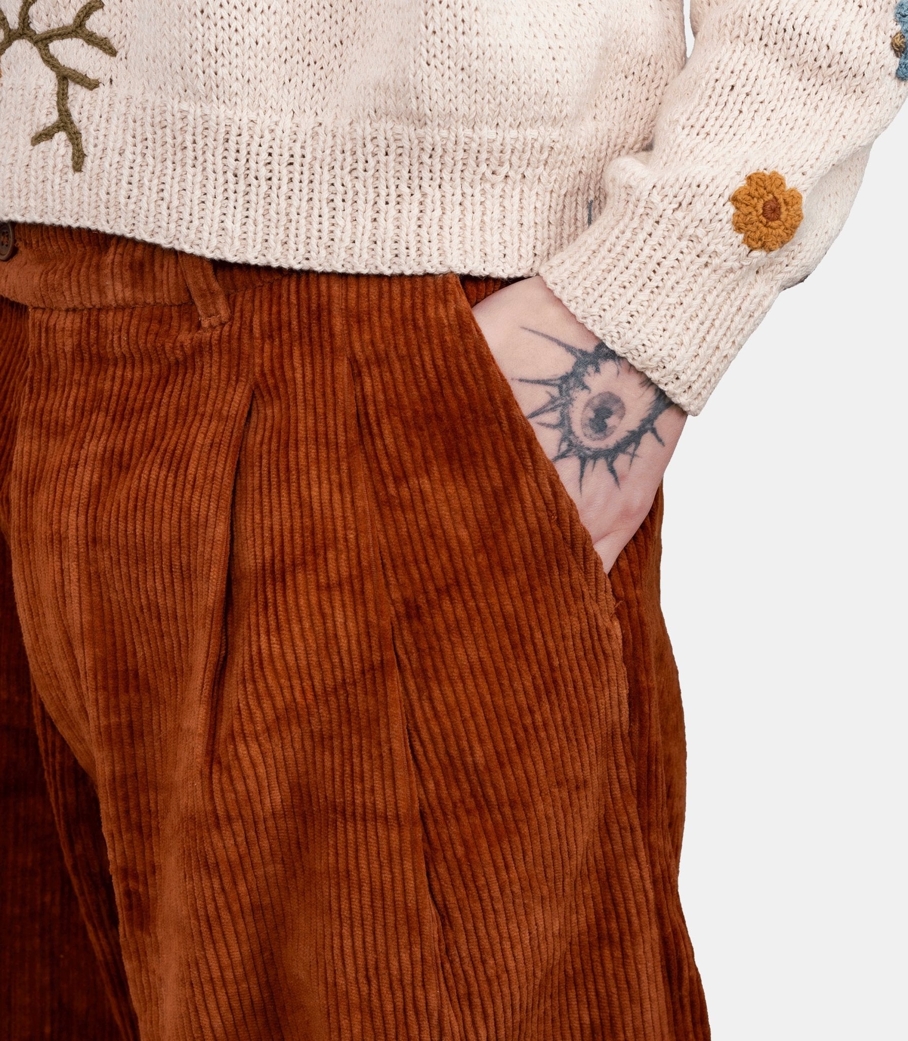 Pantalon fenn - SAW25TRFTRCORDBR-S - Story mfg.