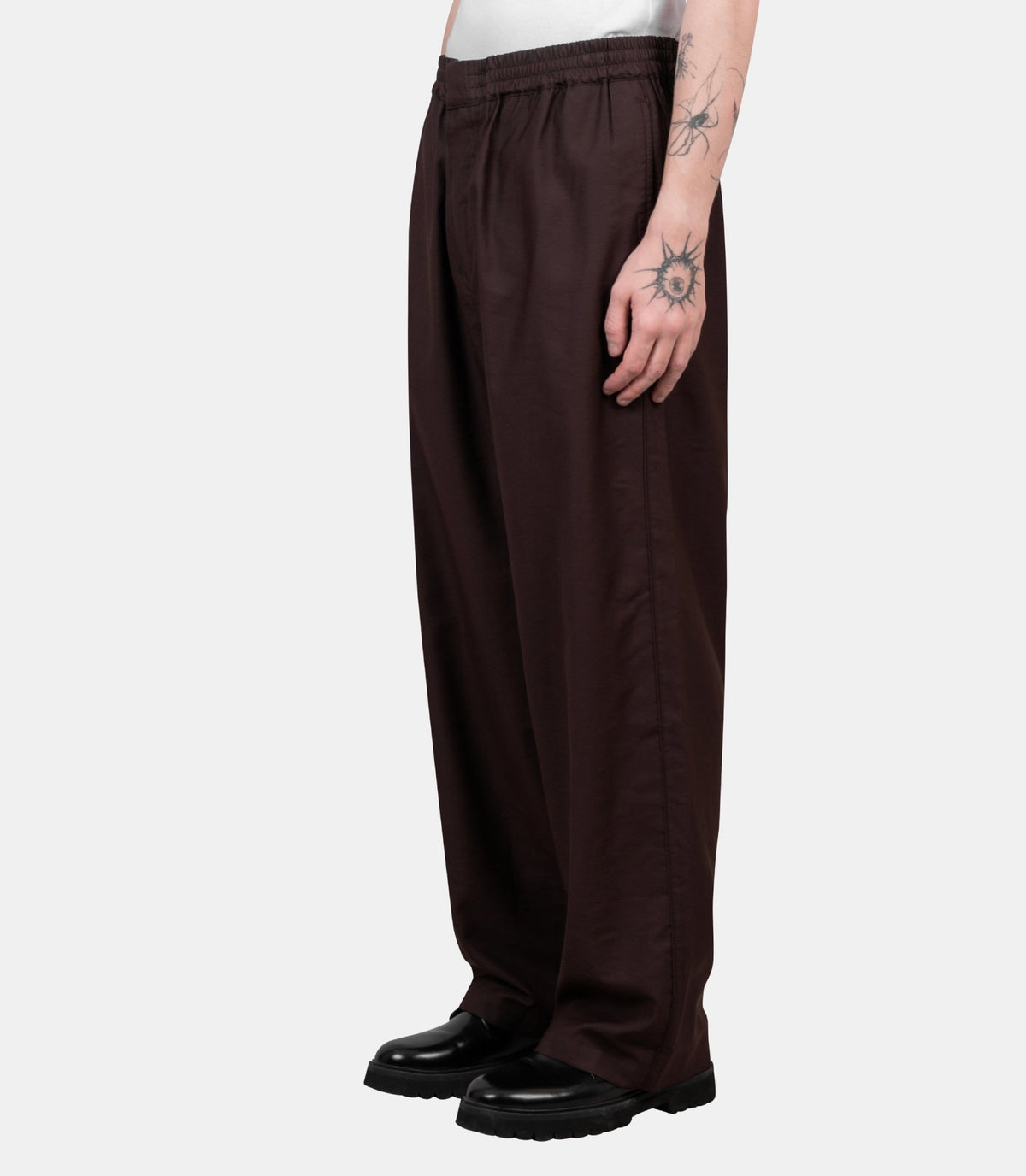 Pantalon festive fluide-MRMWP02WF4082-0553-S-Maison kitsuné