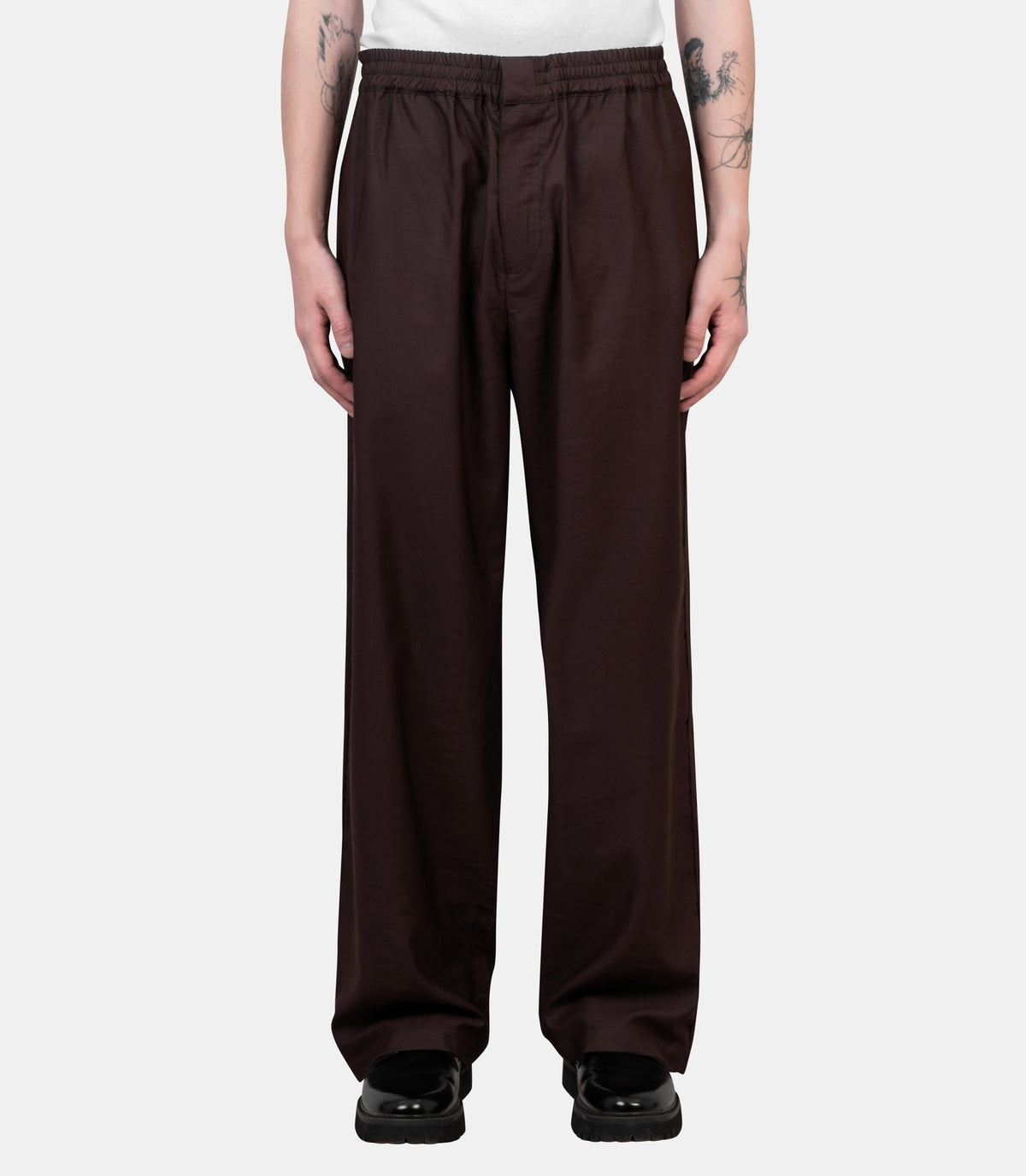 Pantalon festive fluide-MRMWP02WF4082-0553-S-Maison kitsuné