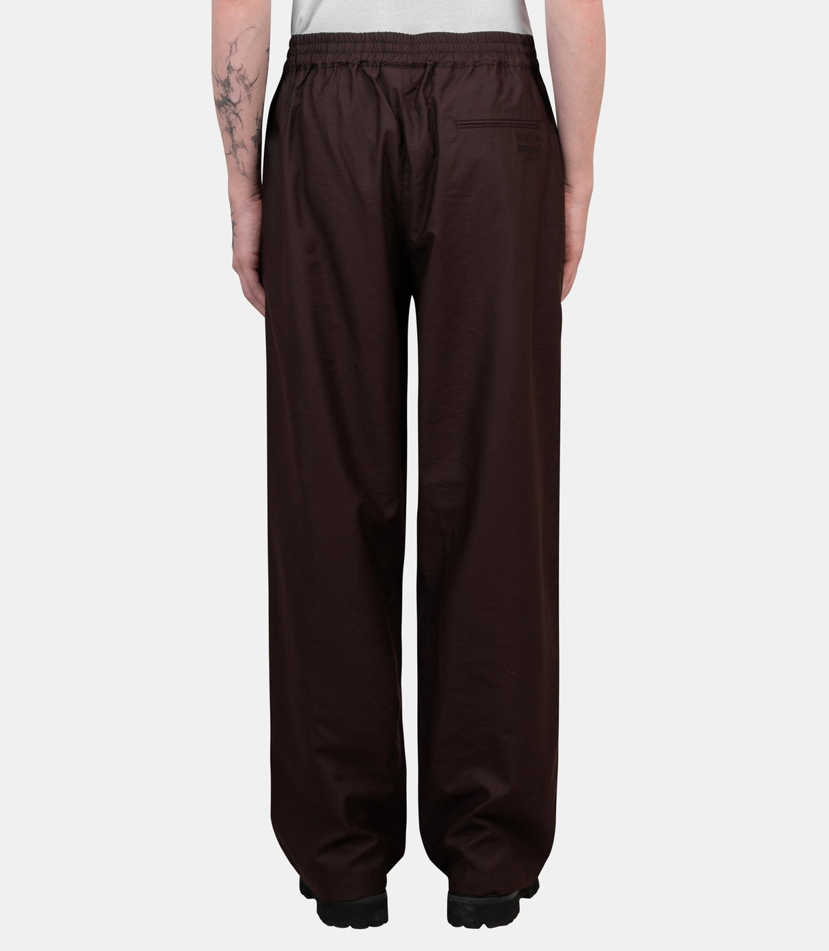 Pantalon festive fluide-MRMWP02WF4082-0553-S-Maison kitsuné