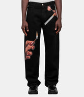 Pantalon firecrotch - SS26DP0202-off-black-30 - Carne bollente