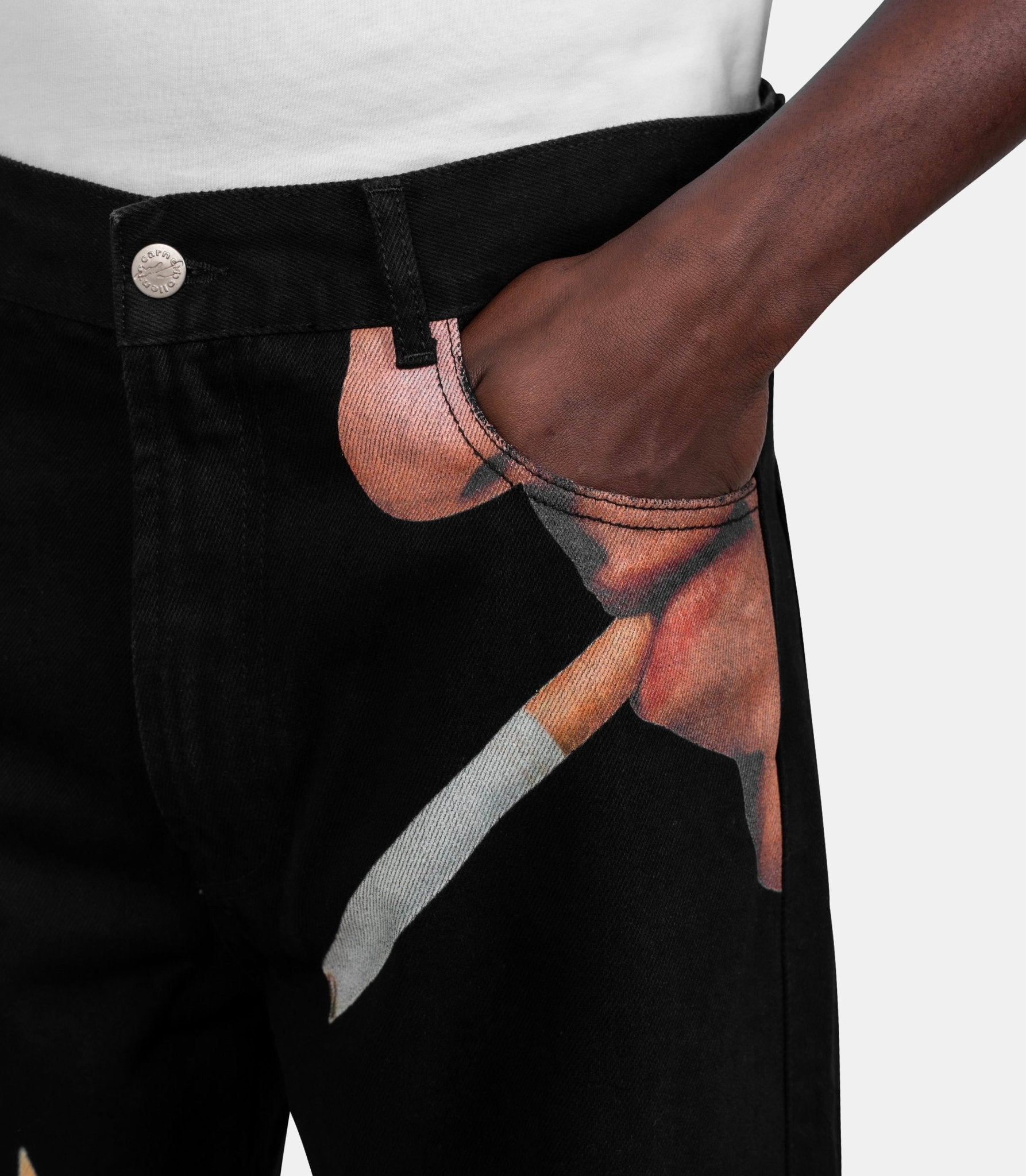 Pantalon firecrotch - SS26DP0202-off-black-30 - Carne bollente