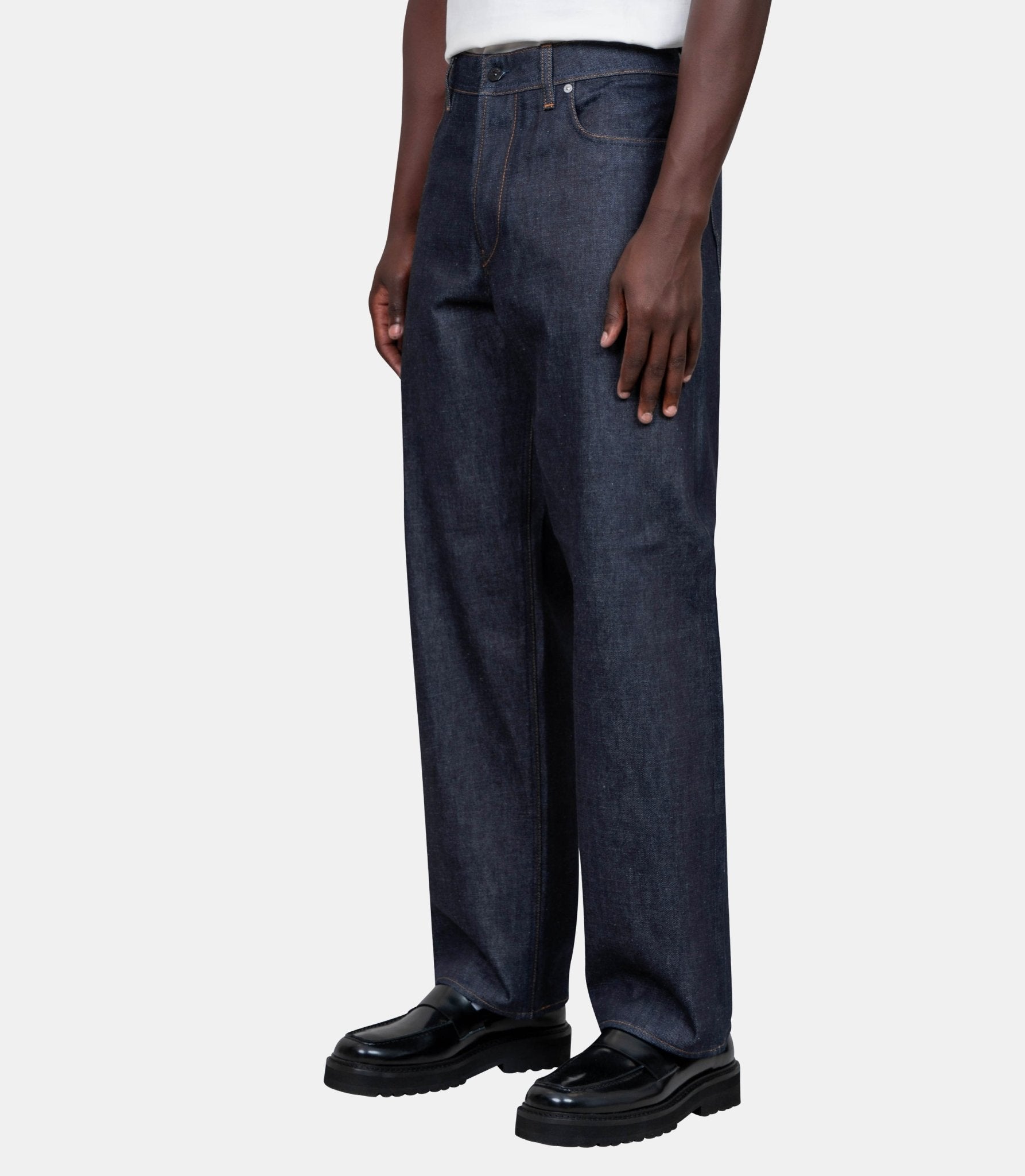 Pantalon indigo denim raw loose - K2S15J100006S00J8 - VJ200 - 30 - Stone island