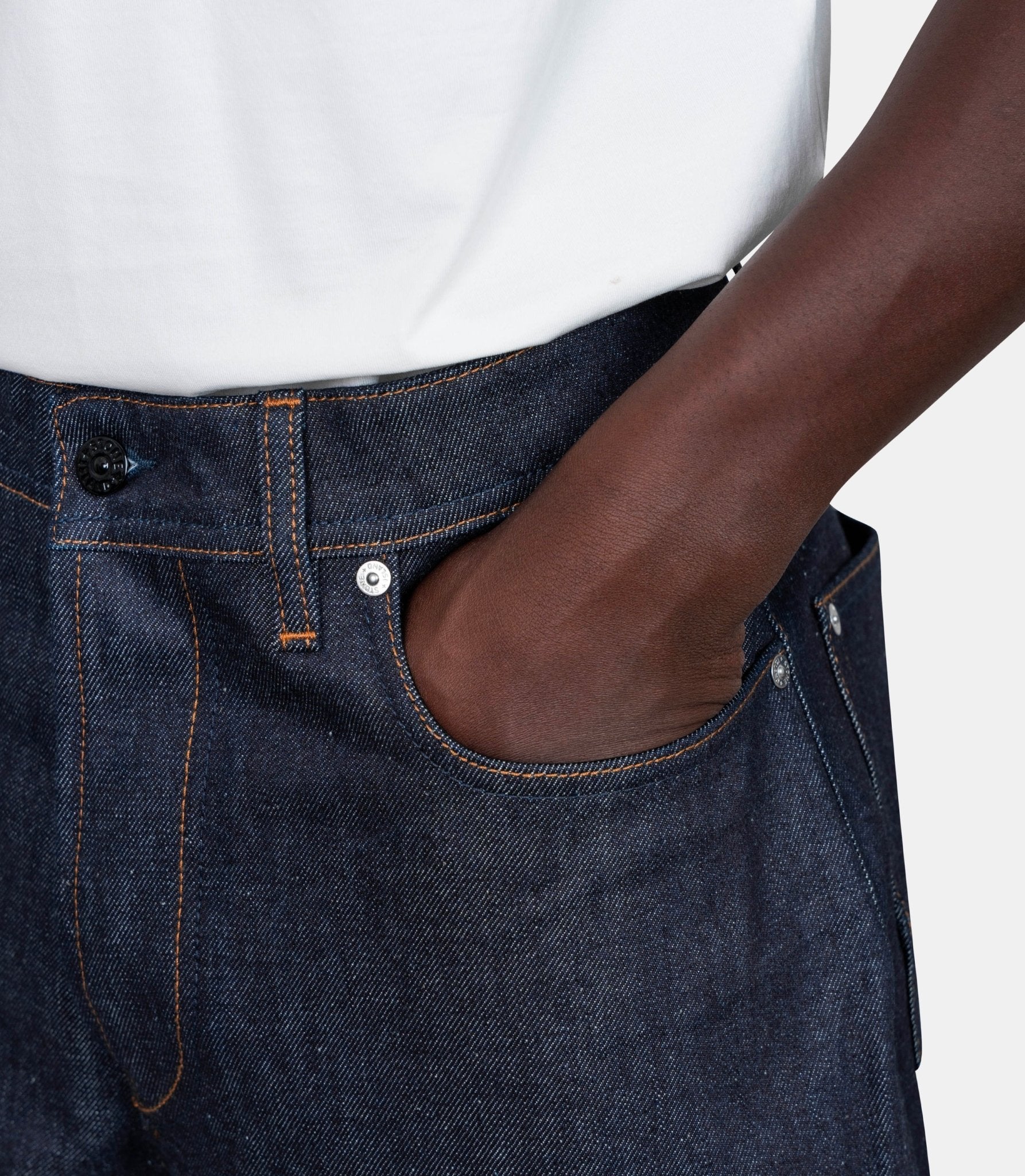 Pantalon indigo denim raw loose - K2S15J100006S00J8 - VJ200 - 30 - Stone island