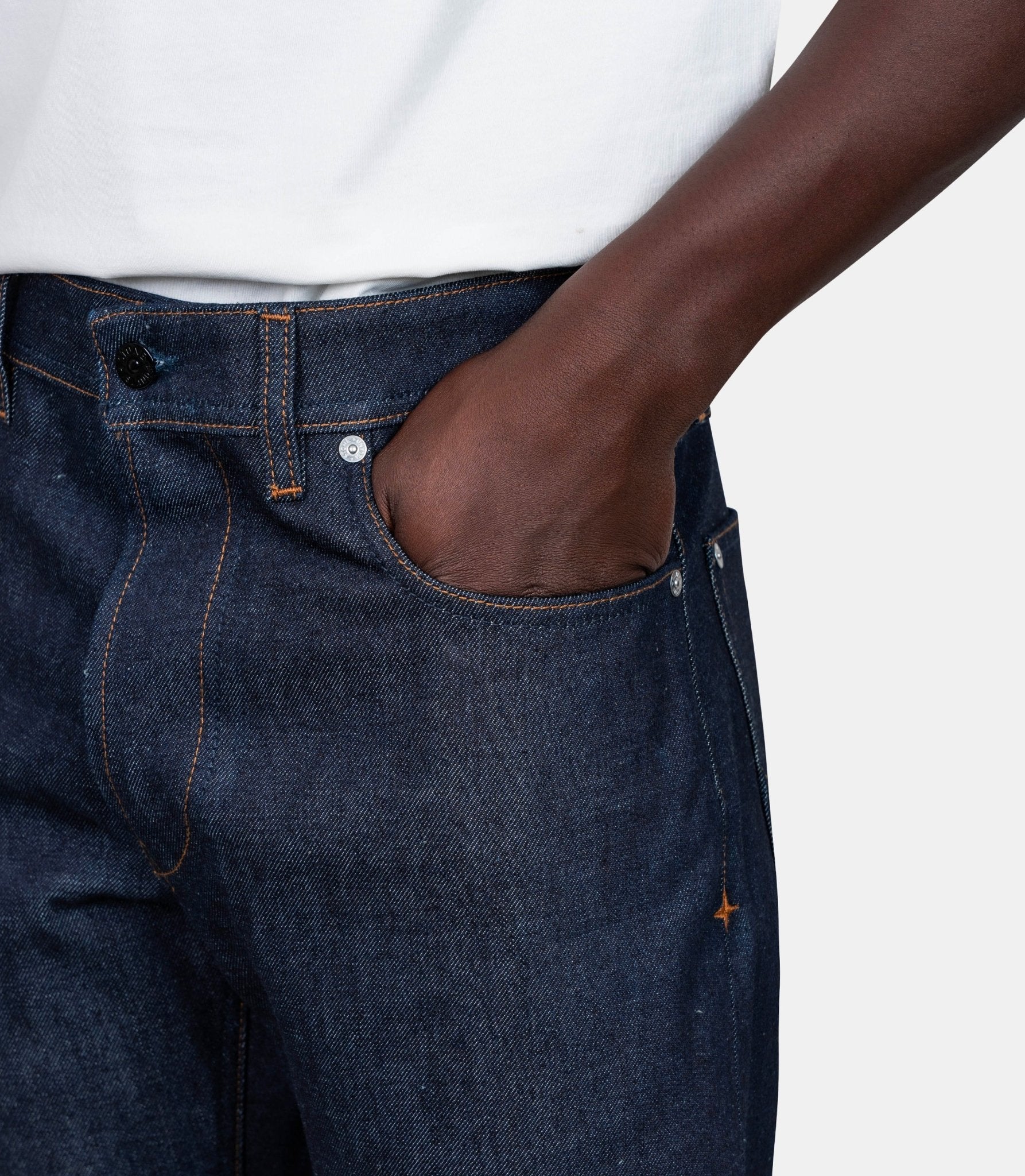 Pantalon indigo denim raw straight - K2S15J100005S00J8 - VJ200 - 30 - Stone island